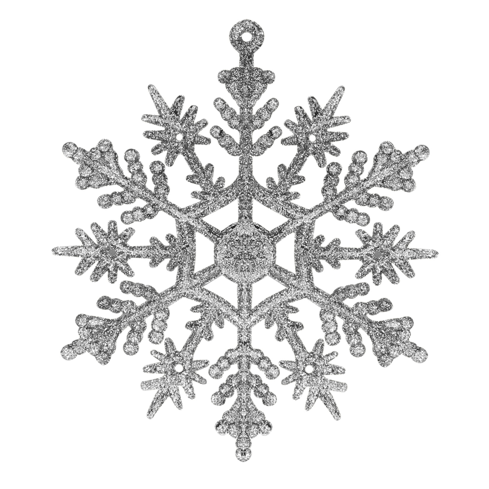 Waldern Yılbaşı Simli Kar Tanesi 10 Cm 6'lı - Görsel 3