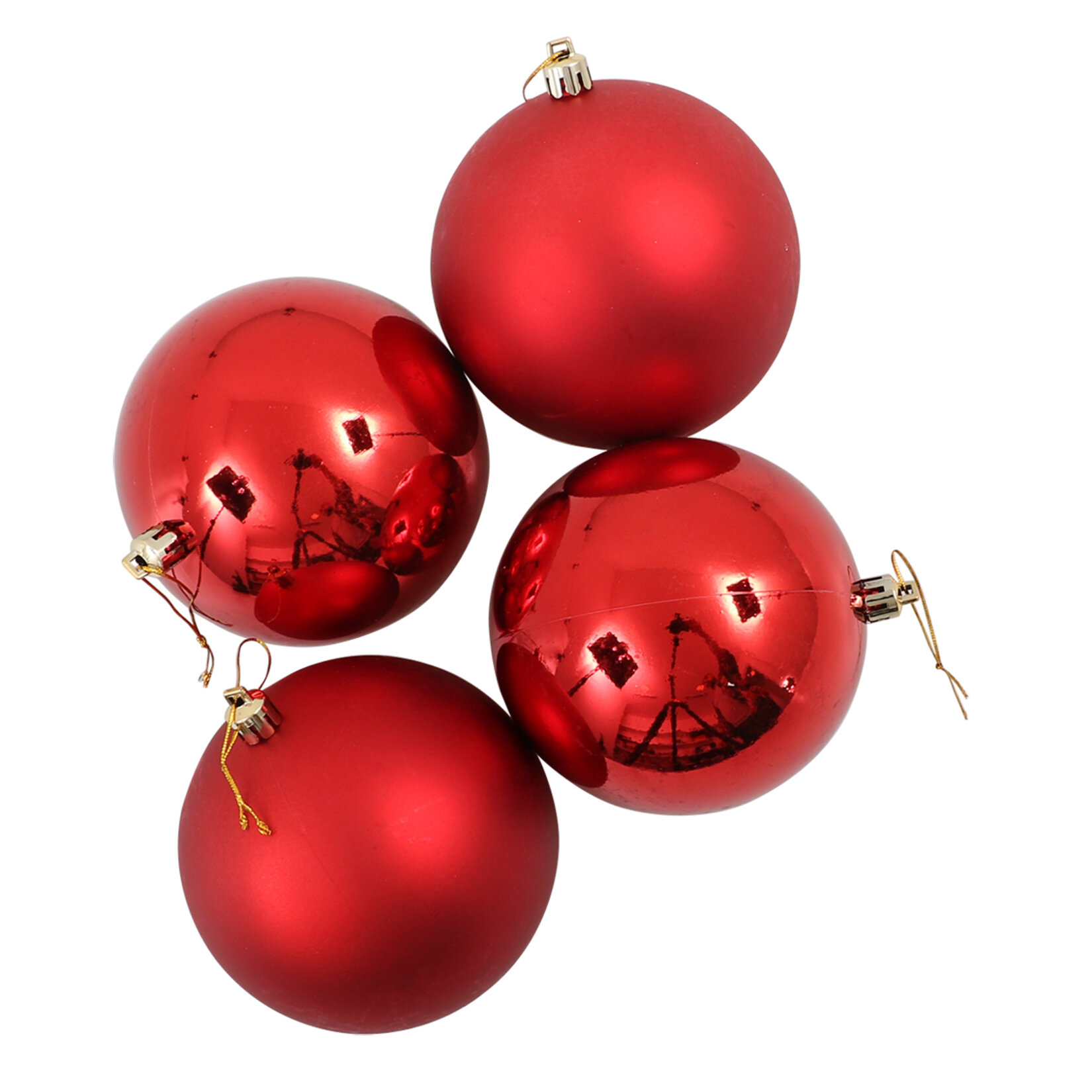 Waldern Yılbaşı Cici Top 10 Cm 4'lü - Görsel 1