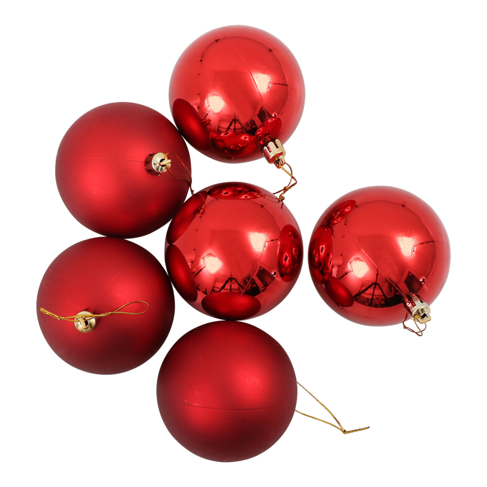 Waldern Yılbaşı Cici Top 8 Cm 6'lı - Görsel 3