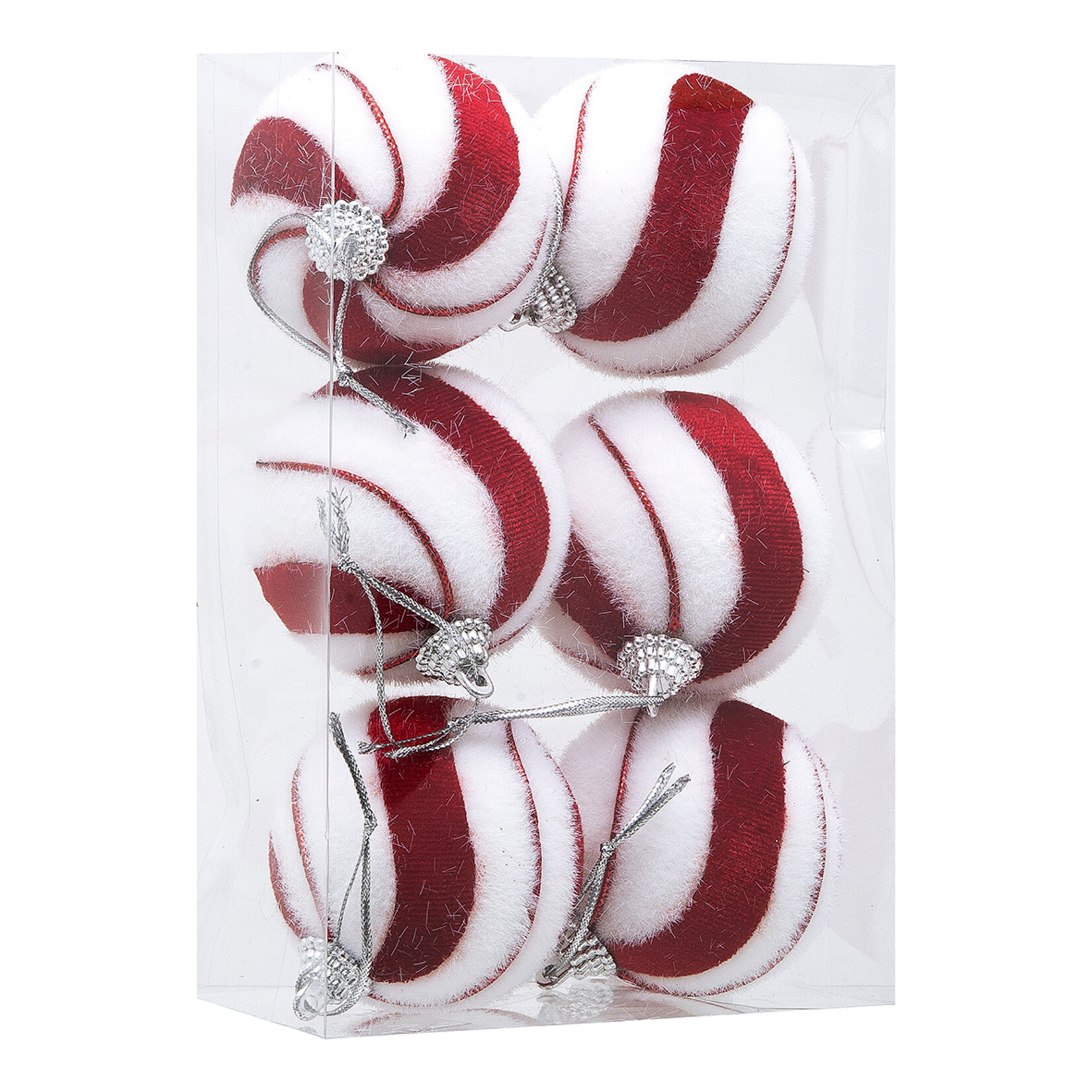 Snow Angels 6'Lı Desenli Yılbaşı Ağacı Topu