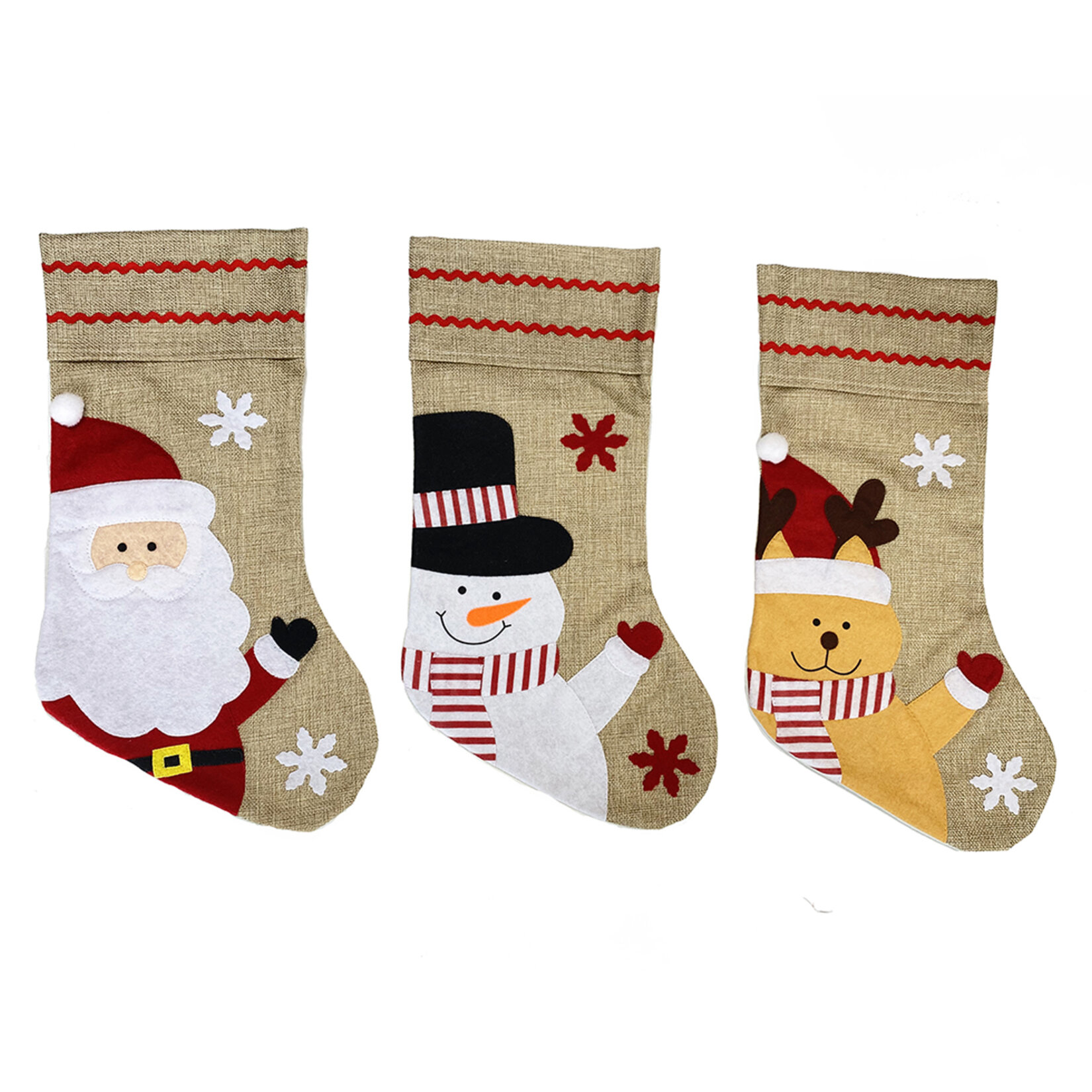 Snow Angels Yılbaşı Dekorasyon Çorabı H-37267a/b/c