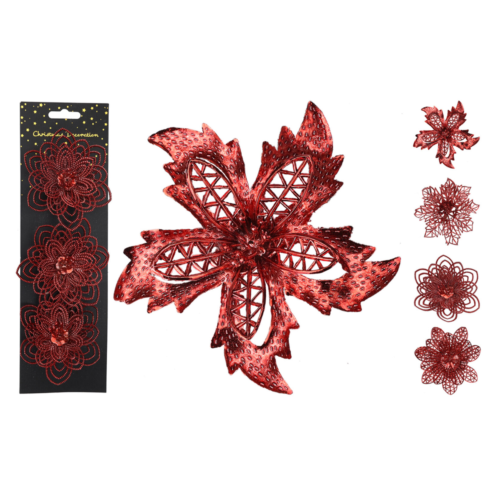 Koopman Yılbaşı Çiçeği Kırmızı 12Cm - Görsel 2