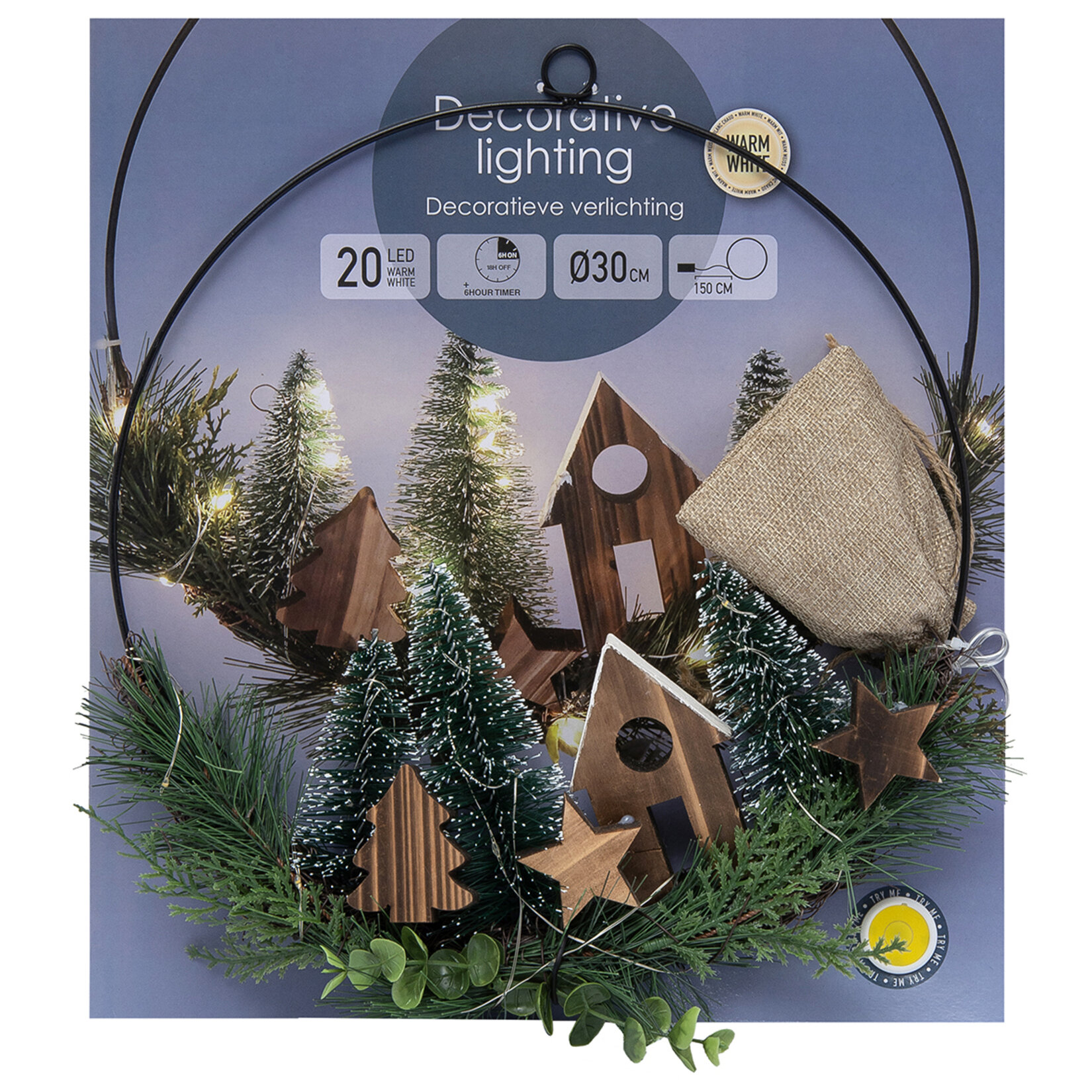 Koopman Ledli Yılbaşı Süsü Amz130500