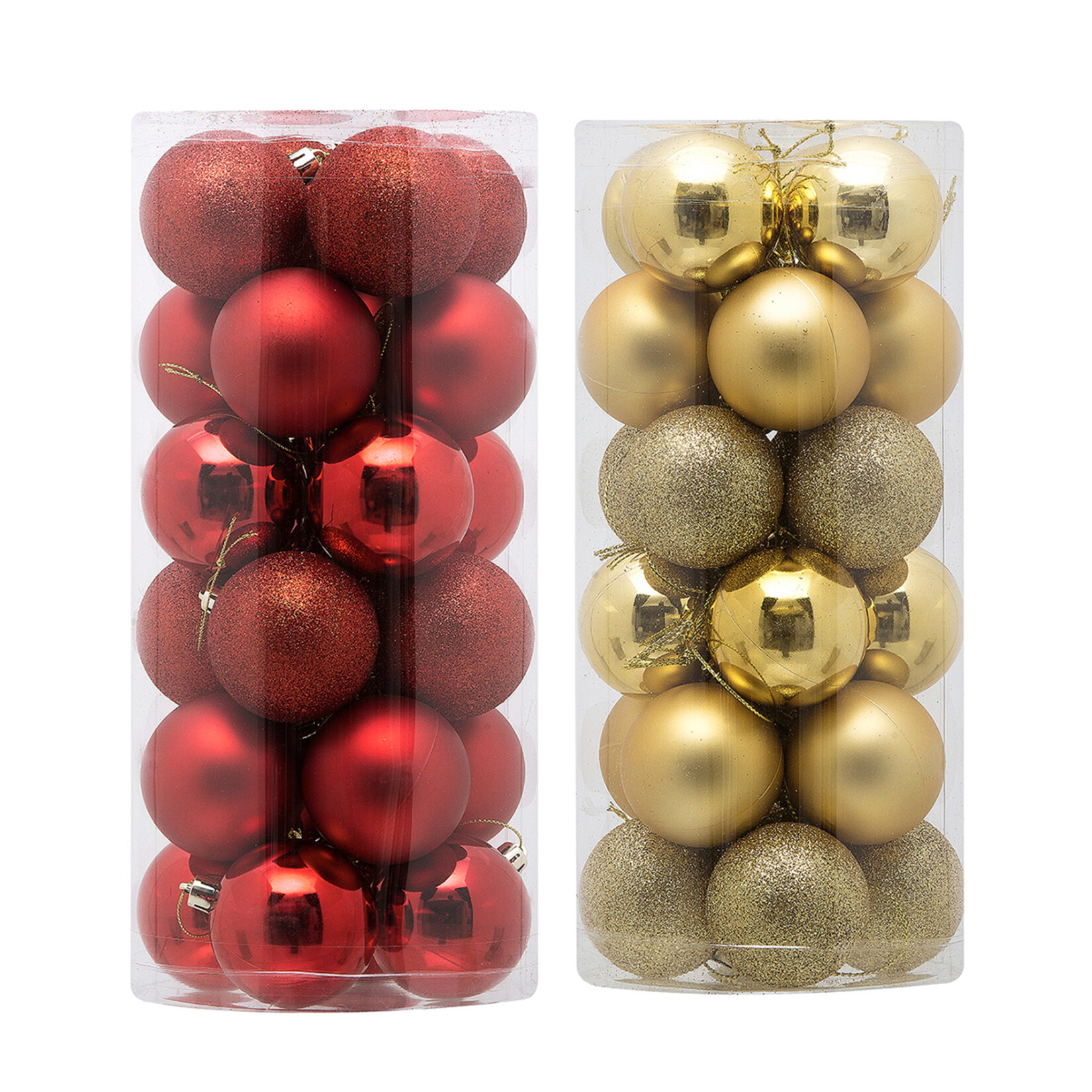 Snow Angels 4 Cm Yılbaşı Topu 24'lü - Görsel 2