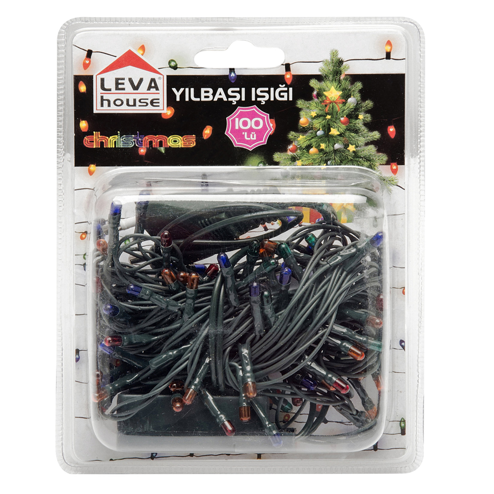 Leva Renkli Led Işık 100'Lü