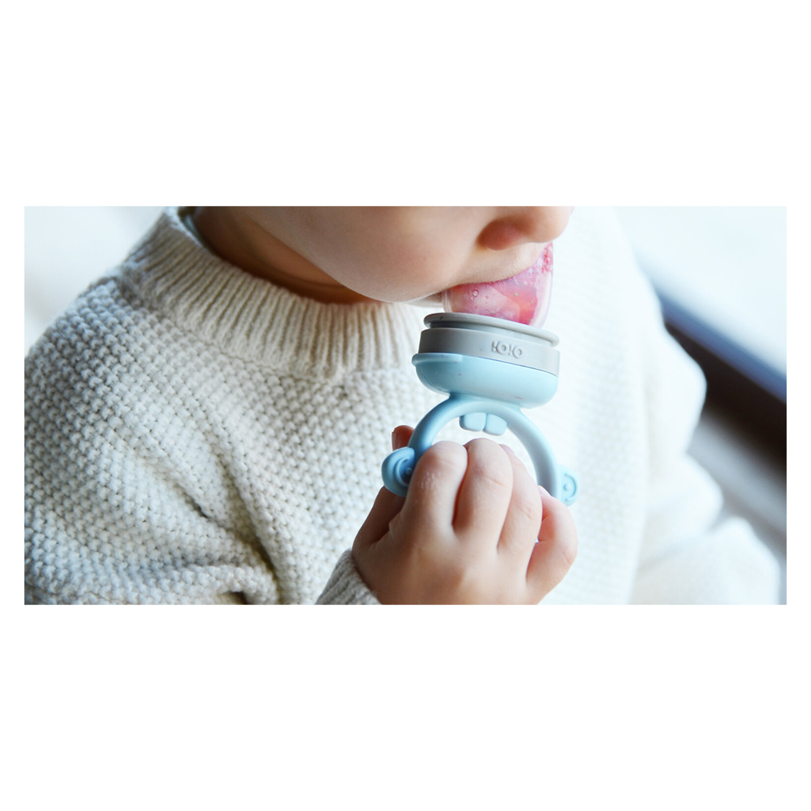 Oioi Meyve & Sebze Alıştırıcı Püre Mineral Blue - Görsel 2