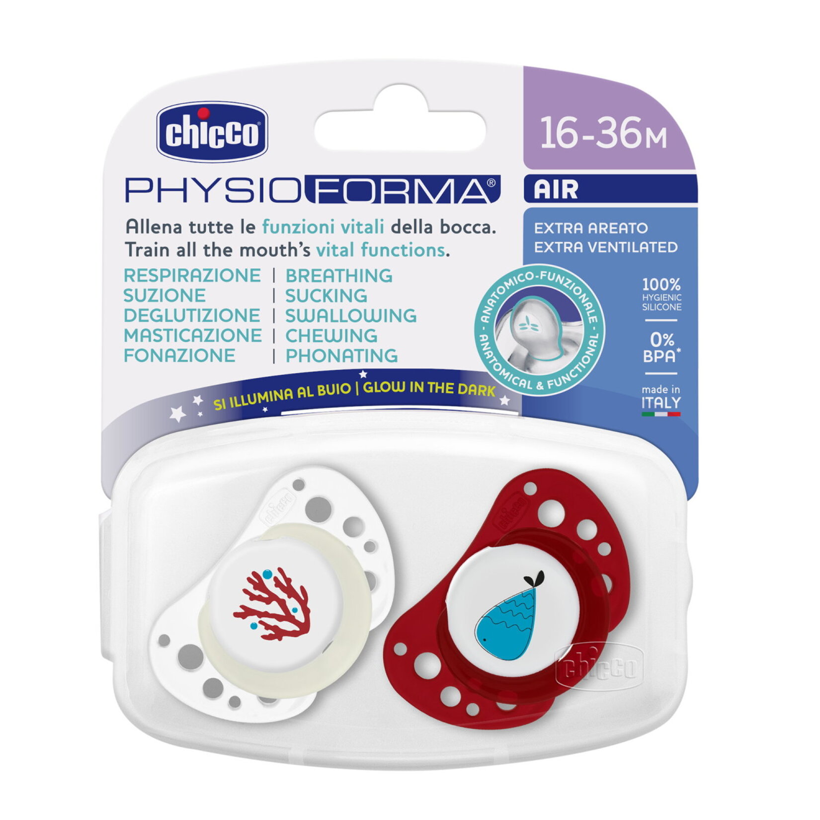 Chicco Physioforma Air Emzik Kız 16-36 Ay 2'li - Görsel 2