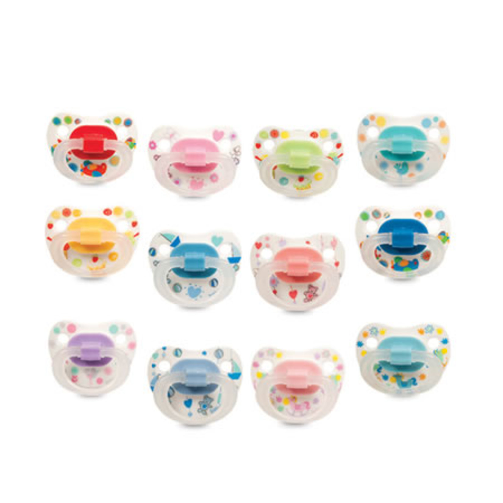 Bebedor Damaklı Renkli Emzik No:2