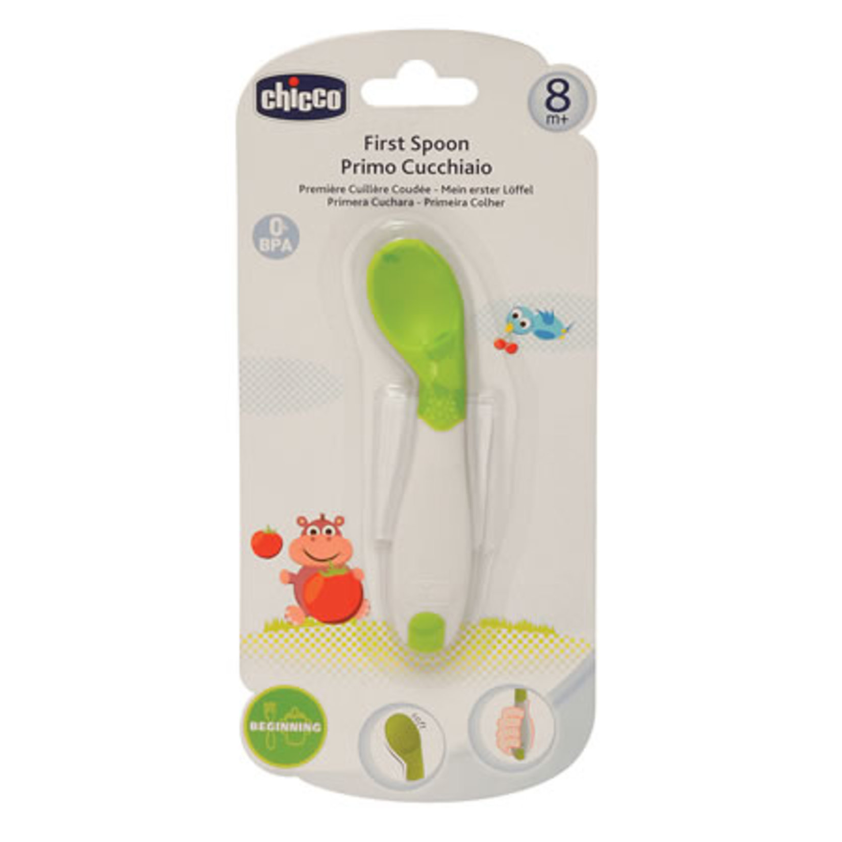 Chicco Ilk Kaşığım 8 M+ Yeşil