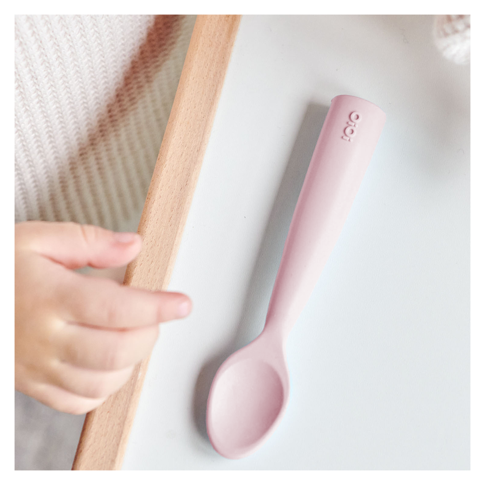 Oioi Mama Kaşığı Nam Nam Pinky Pink - Görsel 2