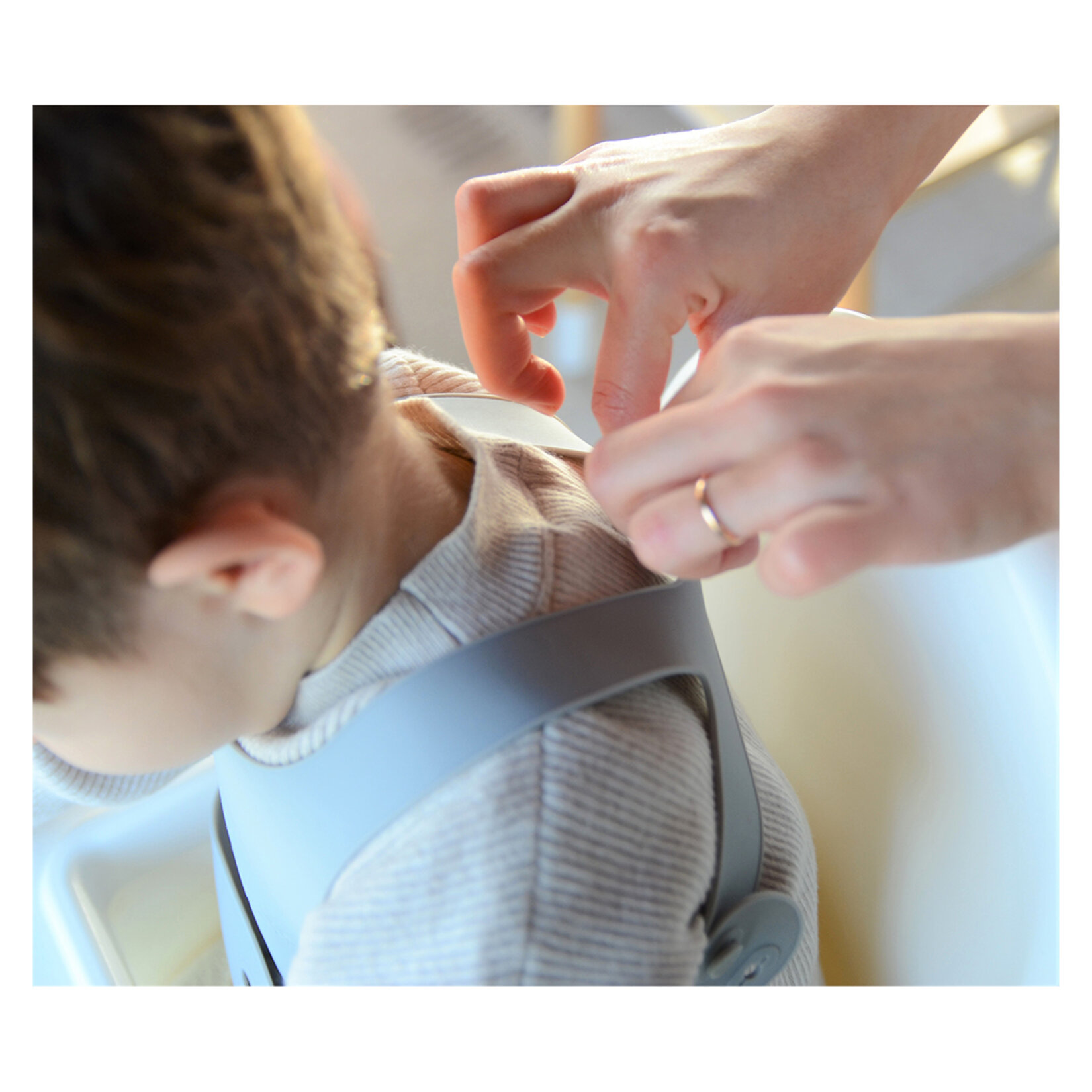 Oioi Mama Önlüğü Mineral Blue - Görsel 2