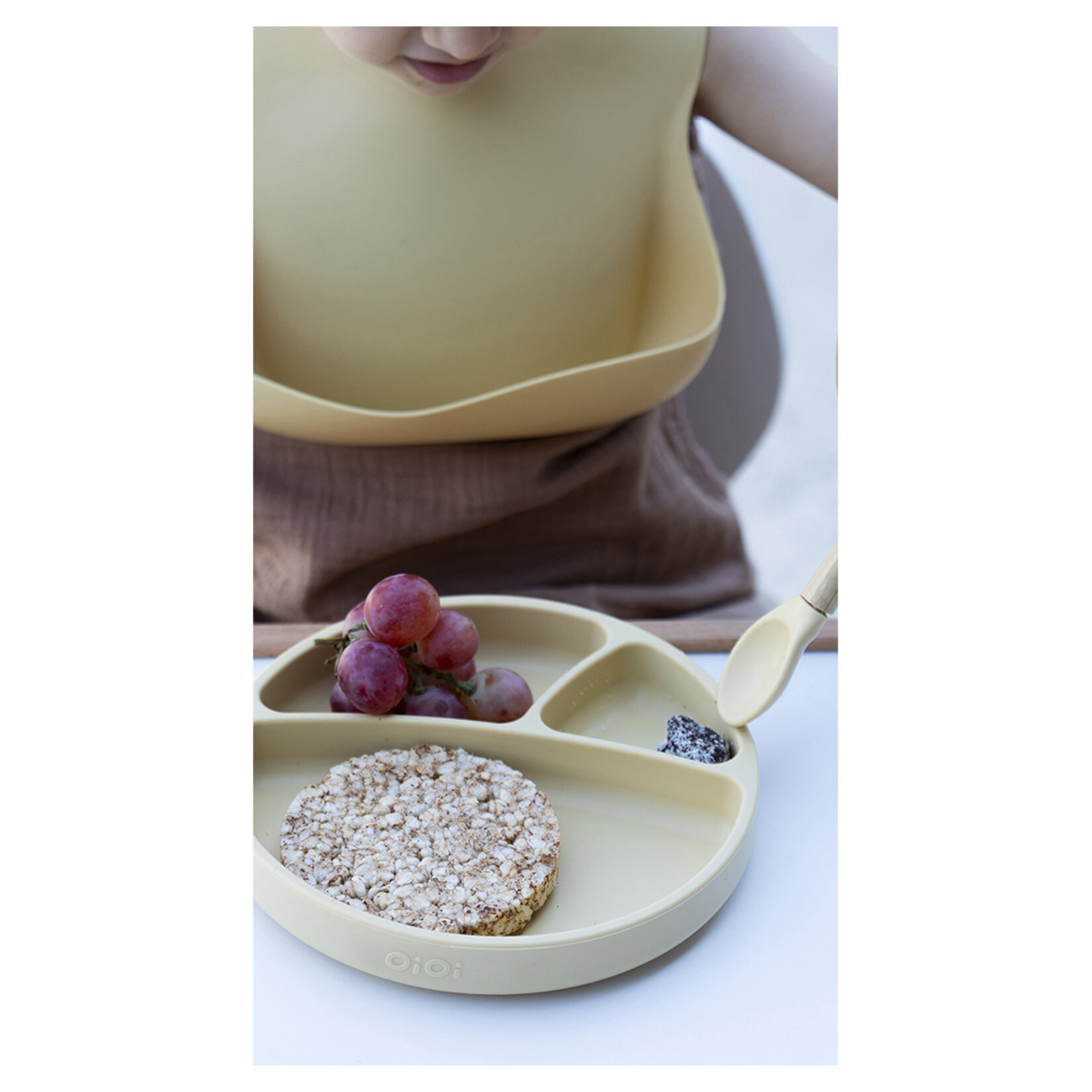 Oioi Beslenme Seti Tabaklı Blw Set Mellow Yellow - Görsel 2