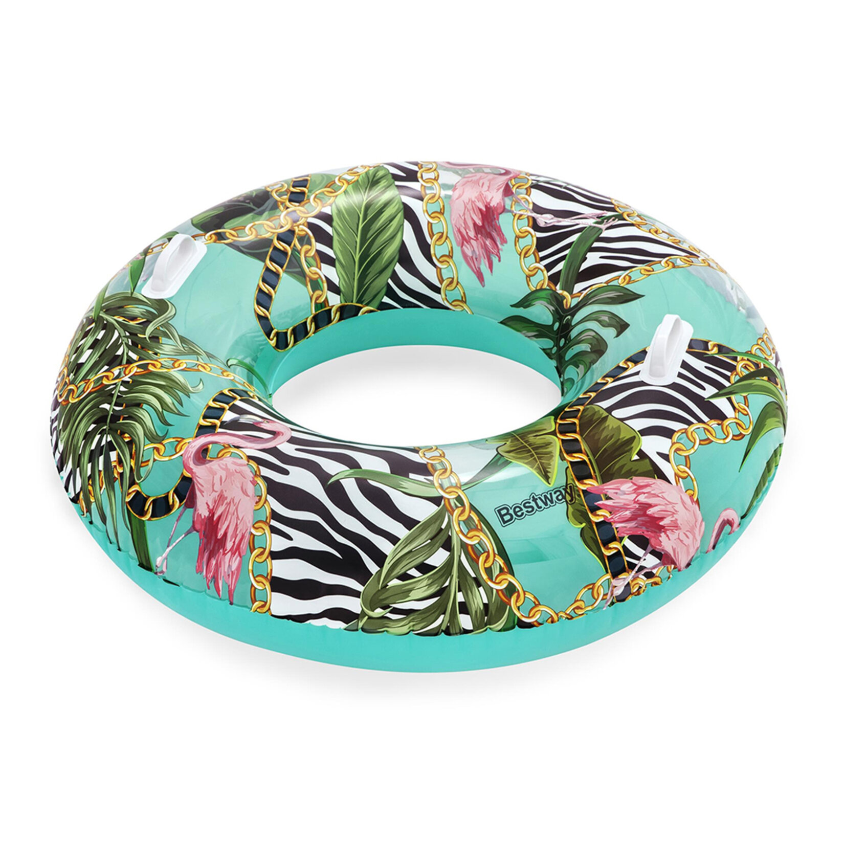 Bestway Tutacaklı Simit Floral 114 cm  (36302) - Görsel 1