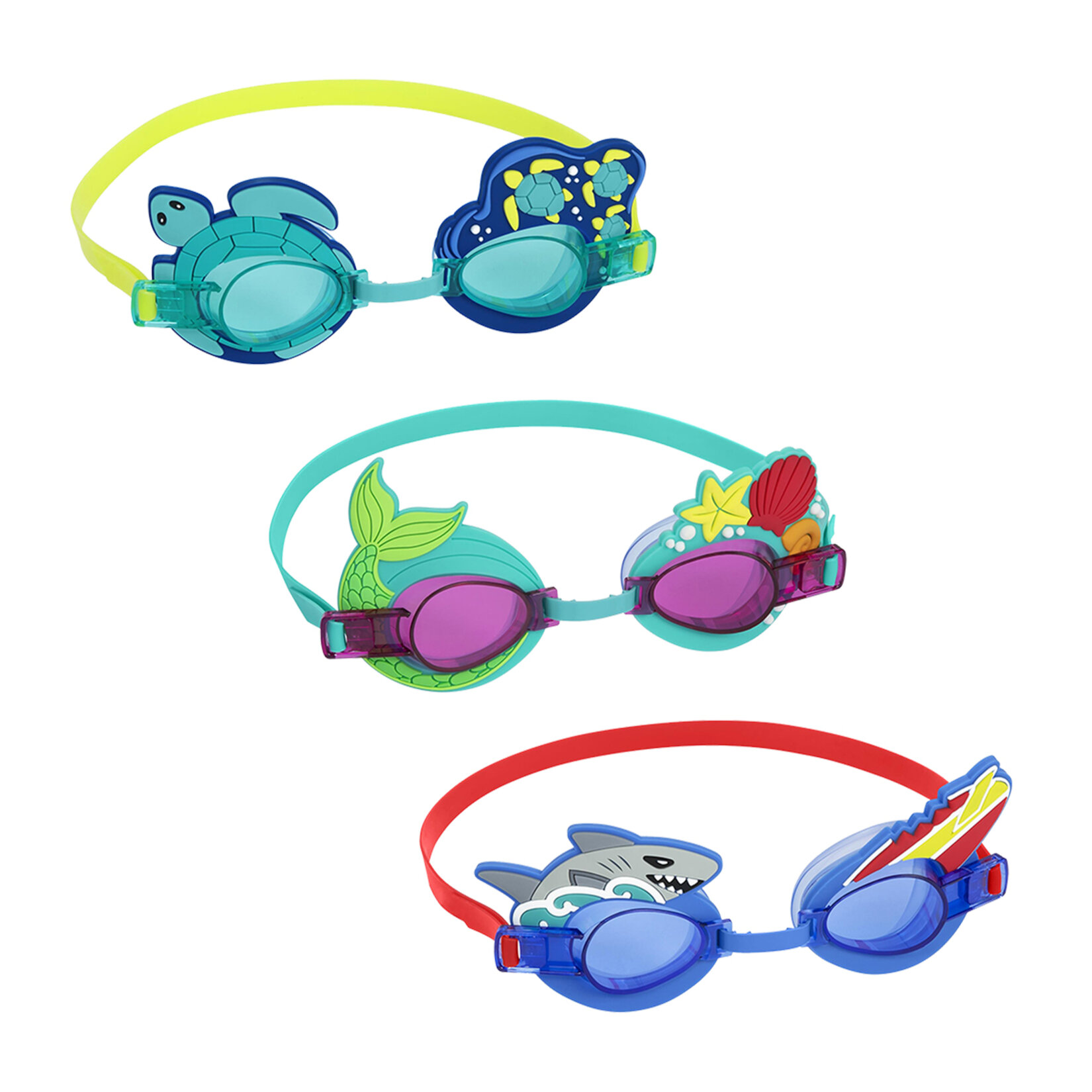 Bestway Figürlü Çocuk Deniz Gözlüğü 3+ (21080) - Görsel 4