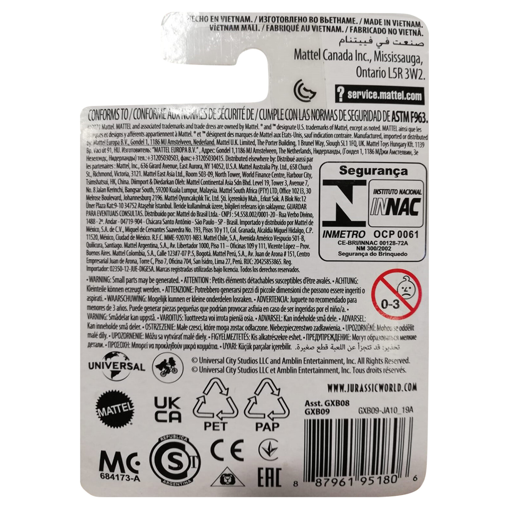 Mattel Jurassic World Mini Figürler - Görsel 2