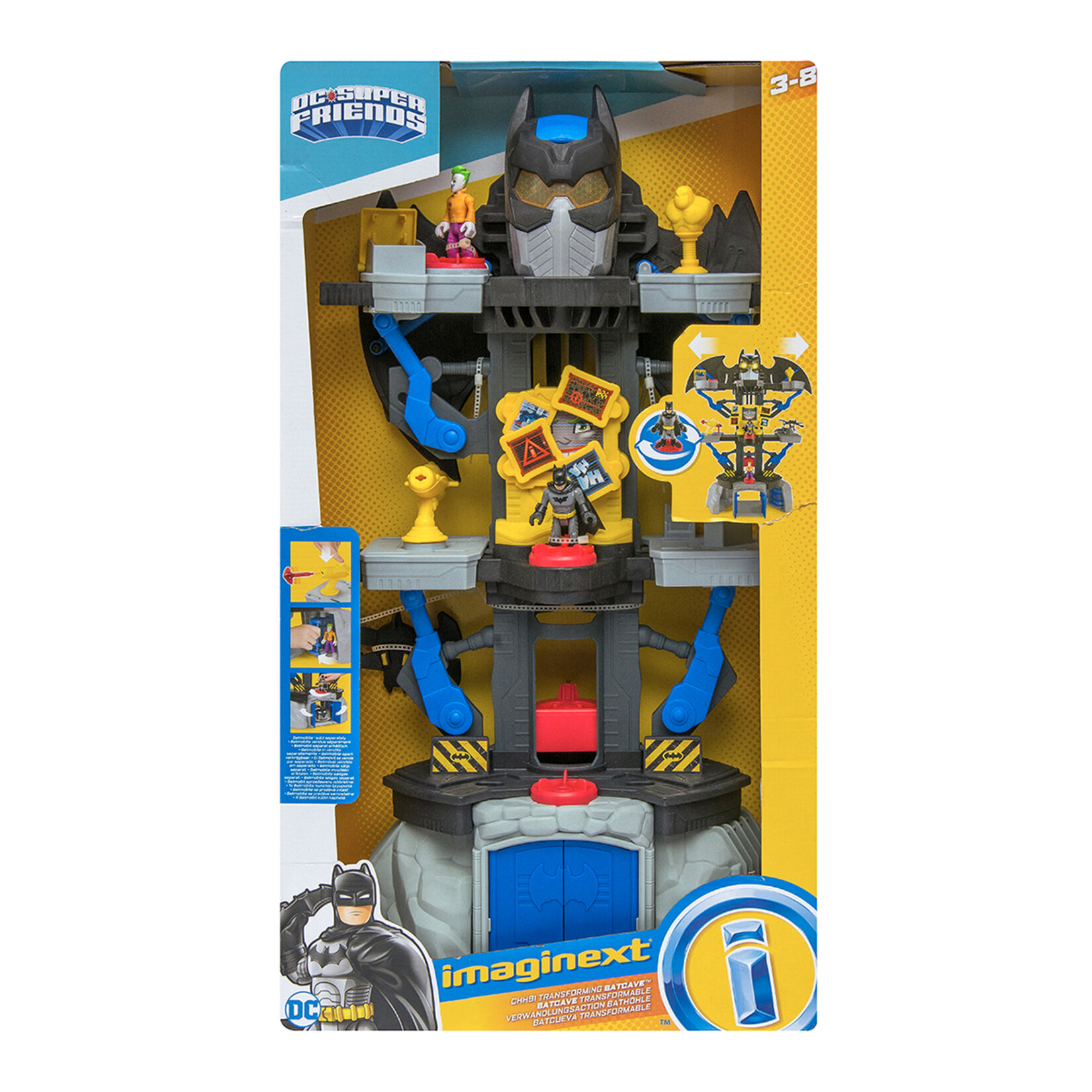 Fisher Price Imagınext Dcsf 2'si 1 Arada Transf.batcave