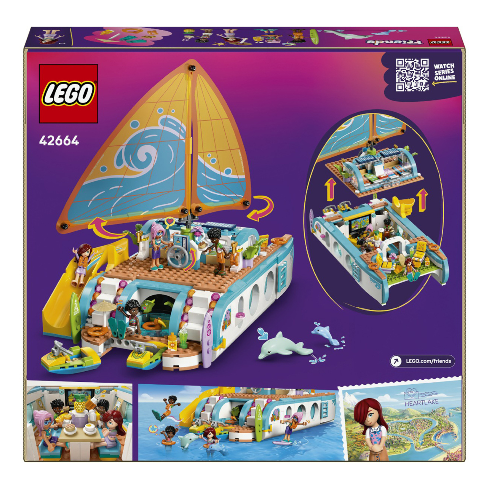 Lego Friends Gezi Teknesi Macerası 8+ Yaş 685 Parça - Görsel 2