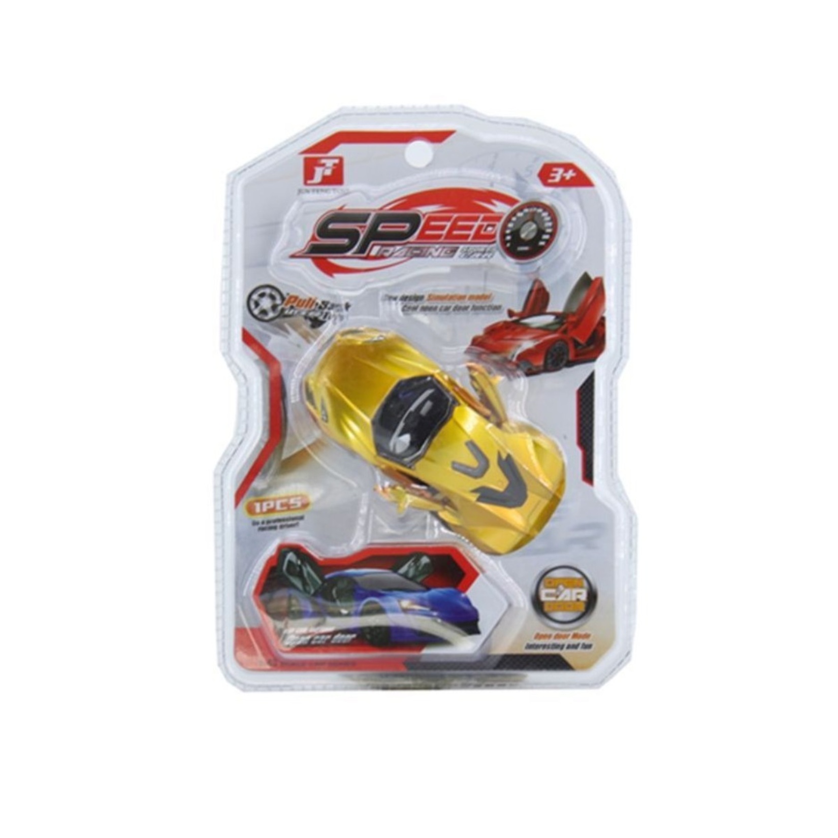 Gepettoys Kapıları Açılan Çek Bırak Araba - Görsel 2