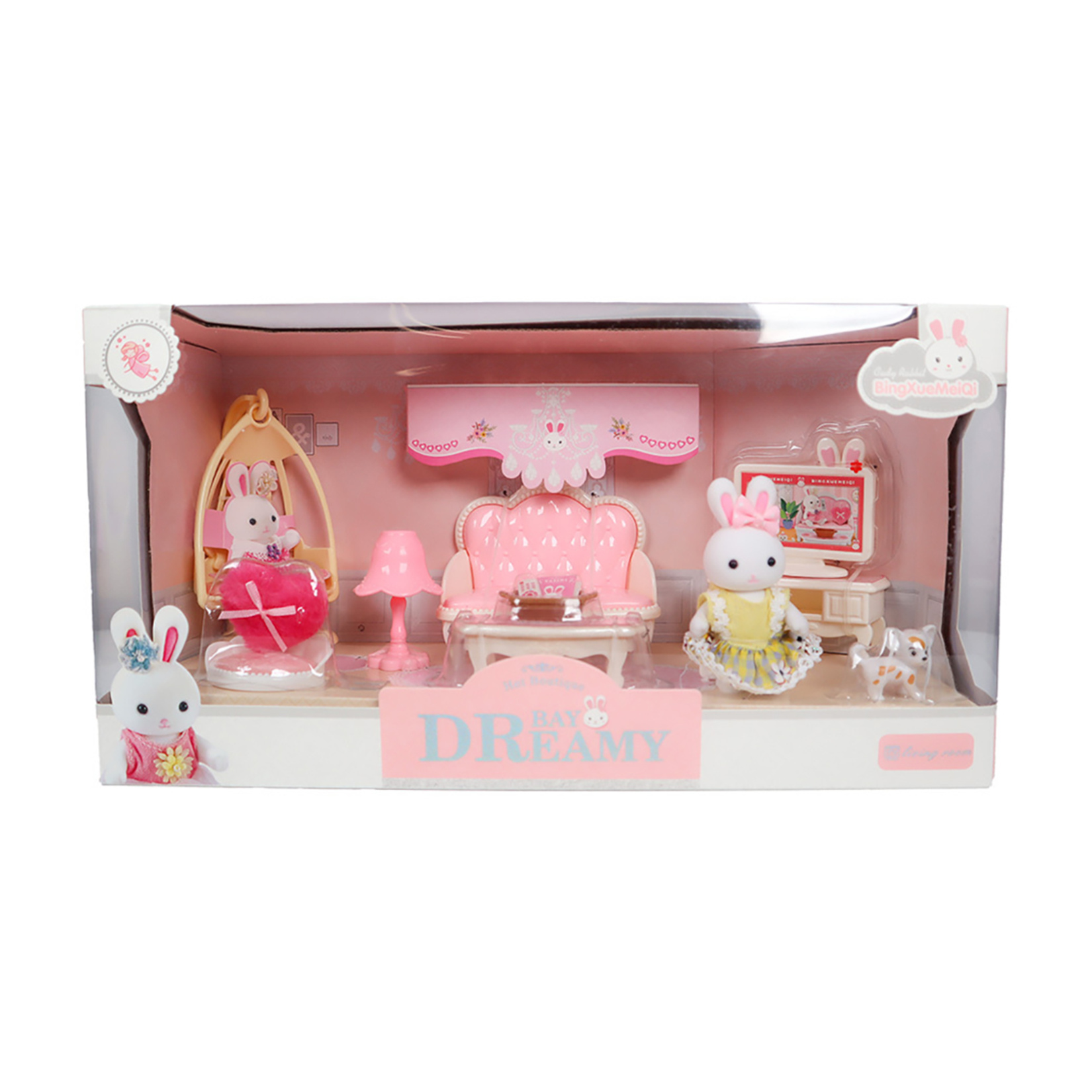 Mega Bay Dreamy Mini Tavşan Aile Seti