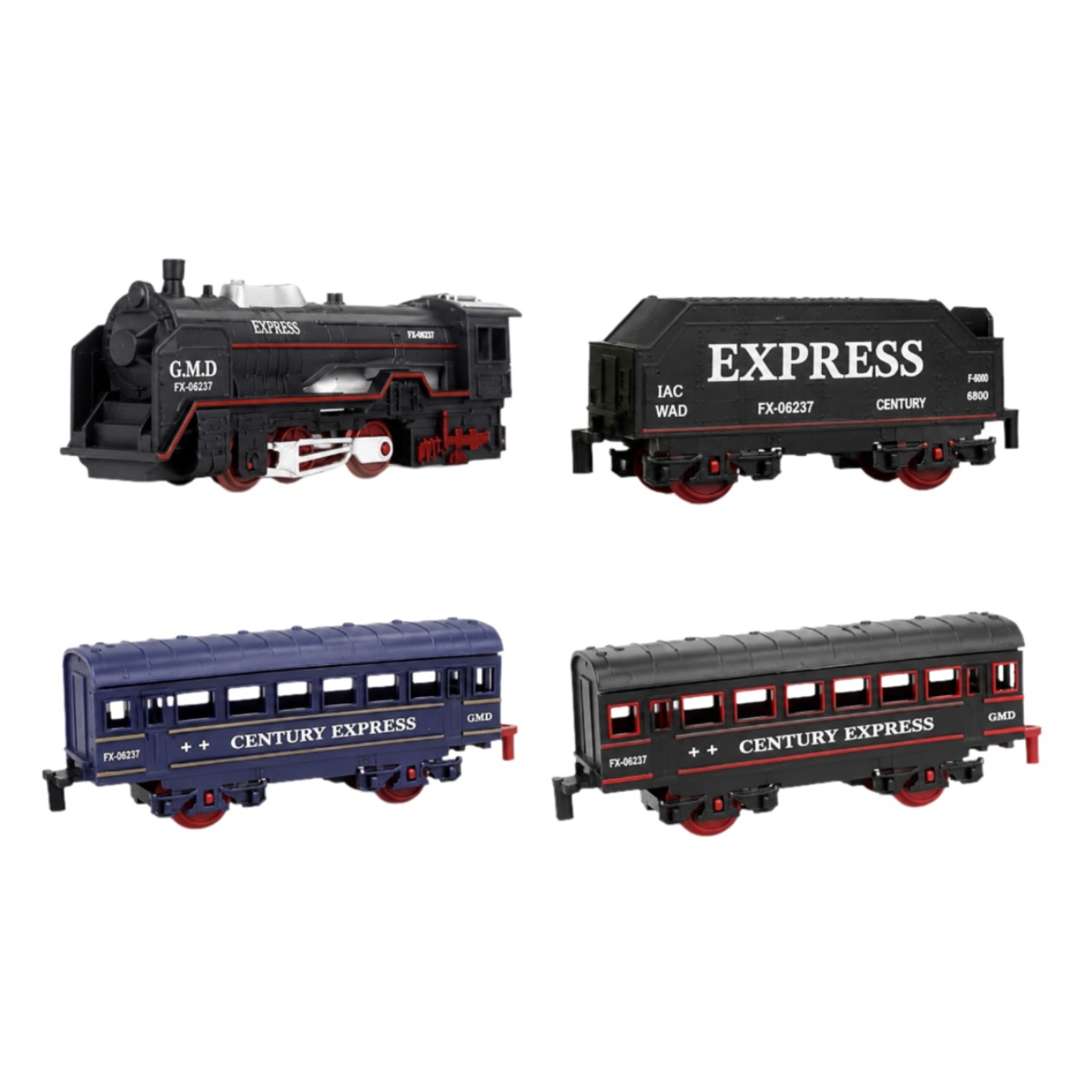 Itoys Retro Tren Seti TY-T20 - Görsel 2