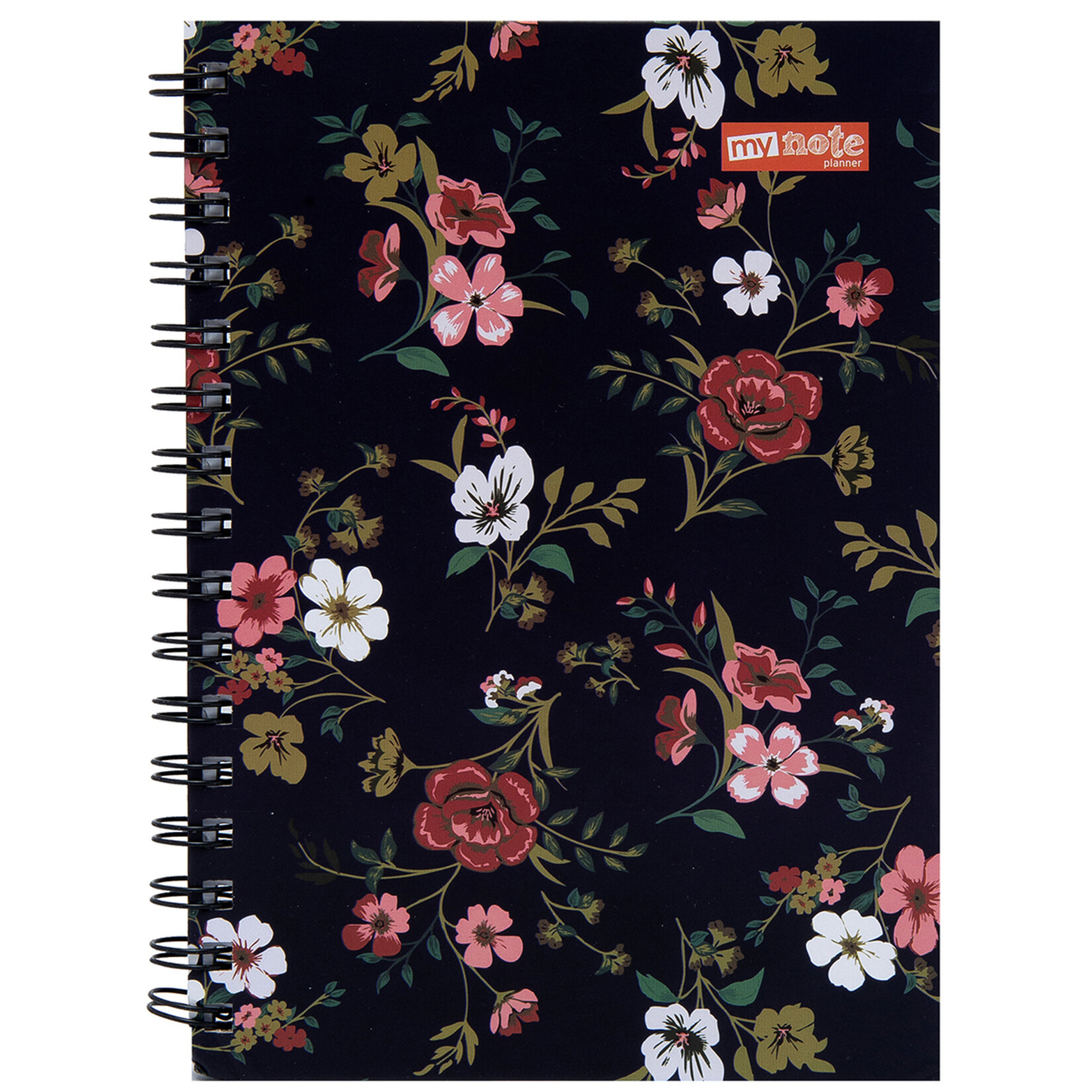 Mynote Floral Planner A5 100 Yaprak