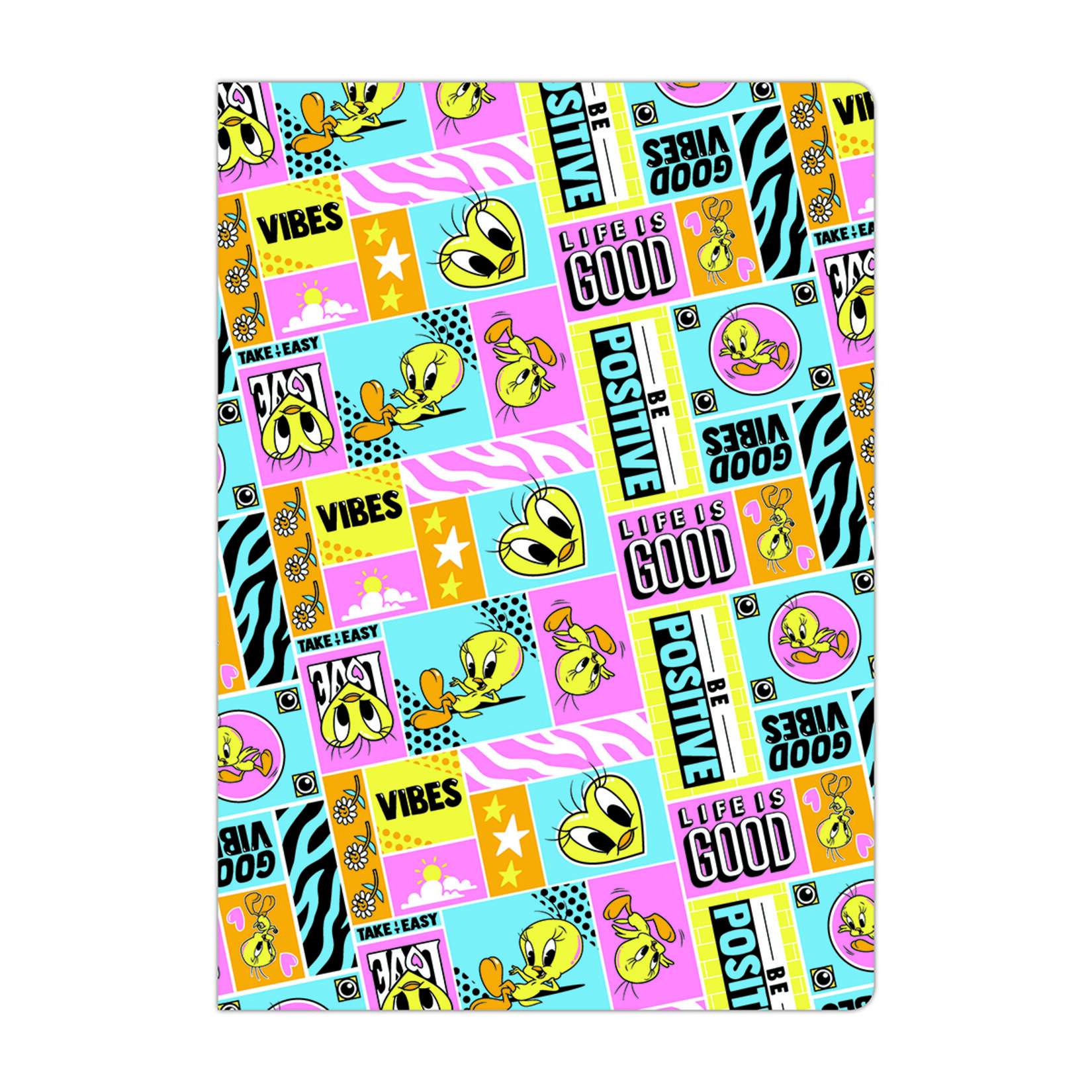 Looney Tunes A5 60 Yaprak Karton Kapak Ç/k Defter - Görsel 1