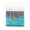 Globox Water Color Pen Baskılı Keçeli Kalem 12'li - Görsel 1