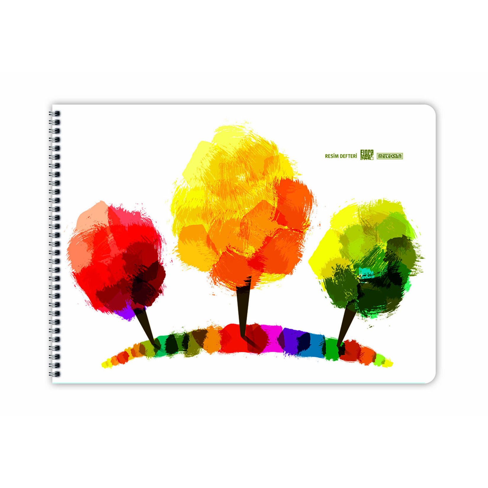 Meteksan Flora 35X50 25 Yp Pp Kapak Spiralli Resım - Görsel 4