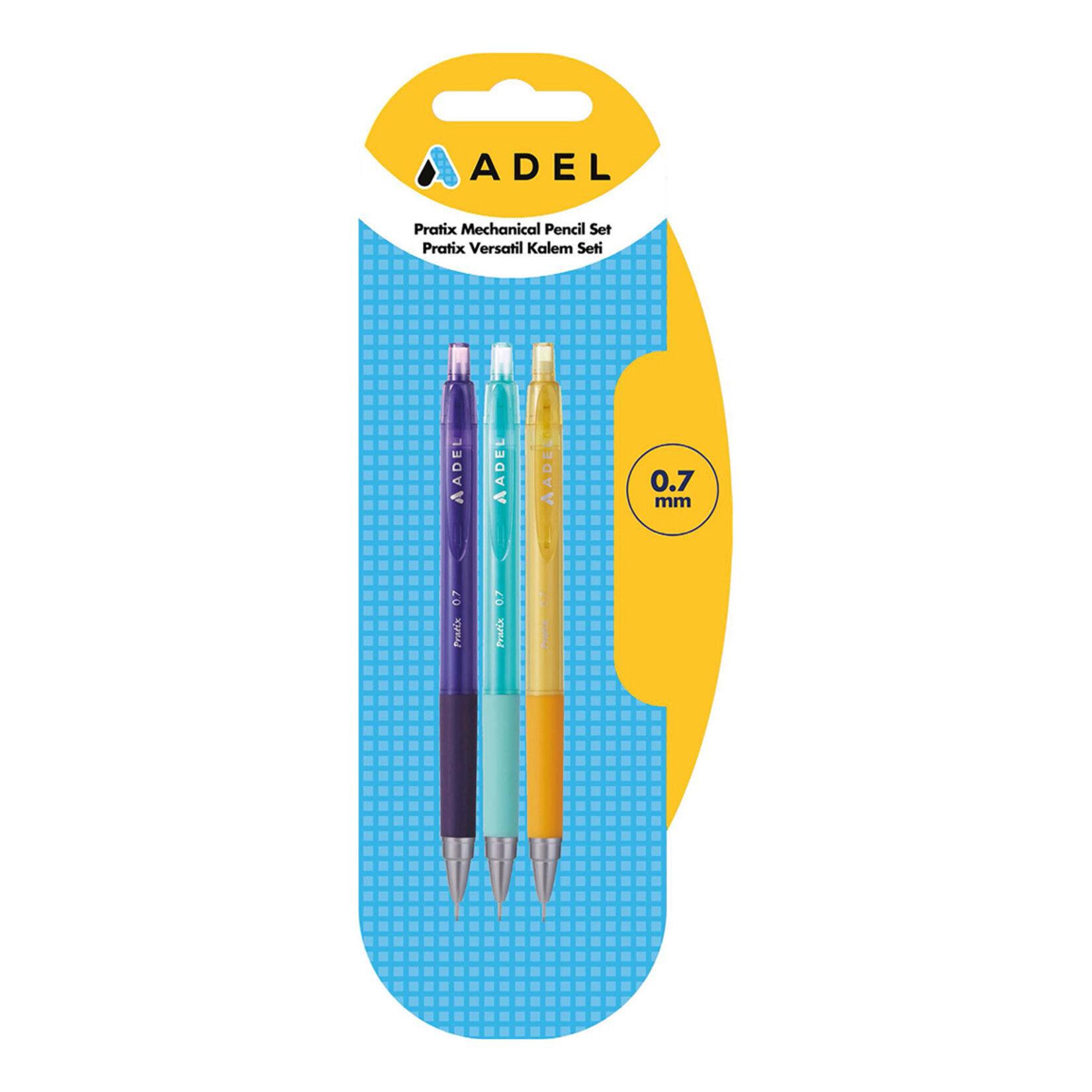 Adel Bls.Pratix Versatil Kalem Seti 0.7 Mm - Görsel 1