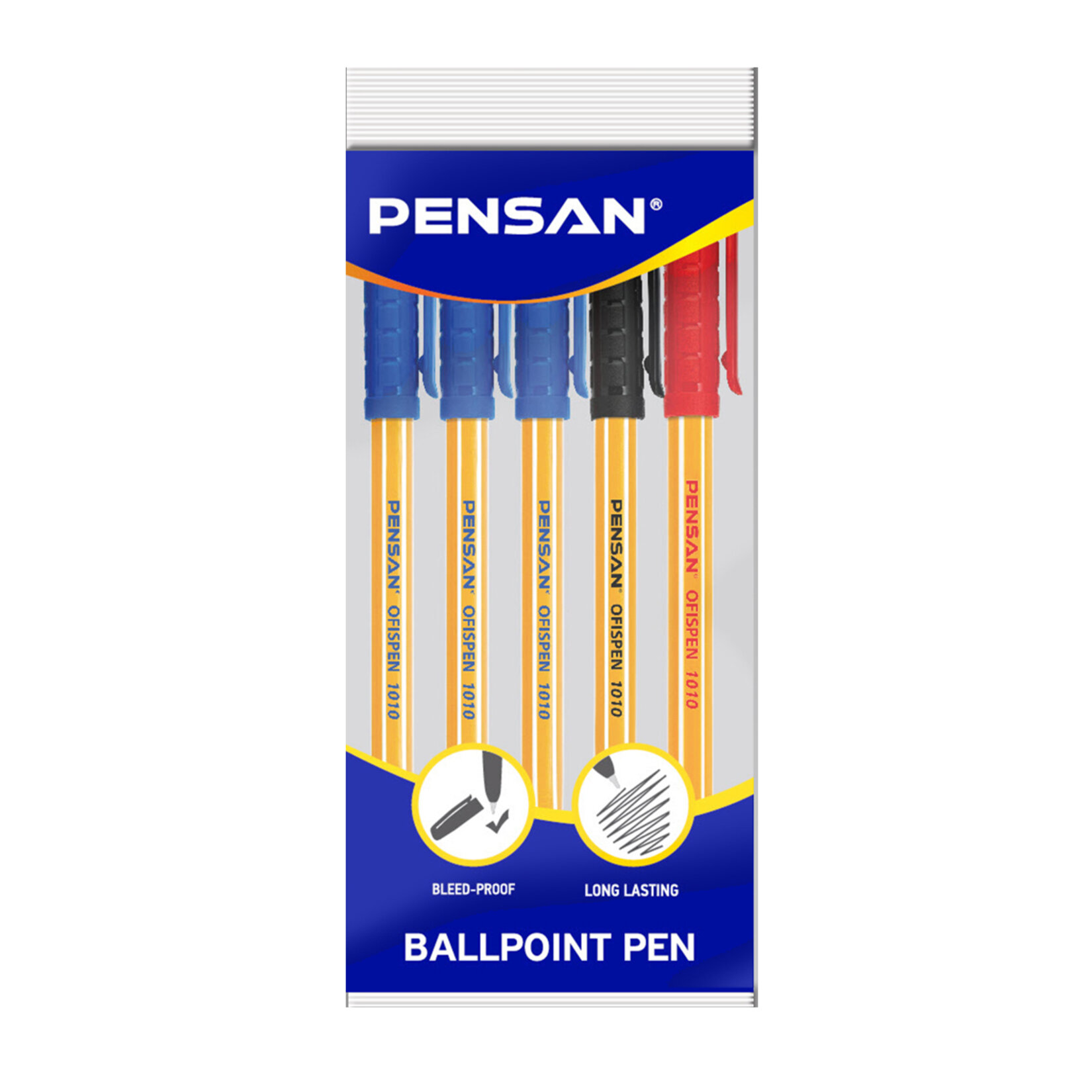 Pensan Ofis 1010 Tükenmez Kalem Msk 5'li