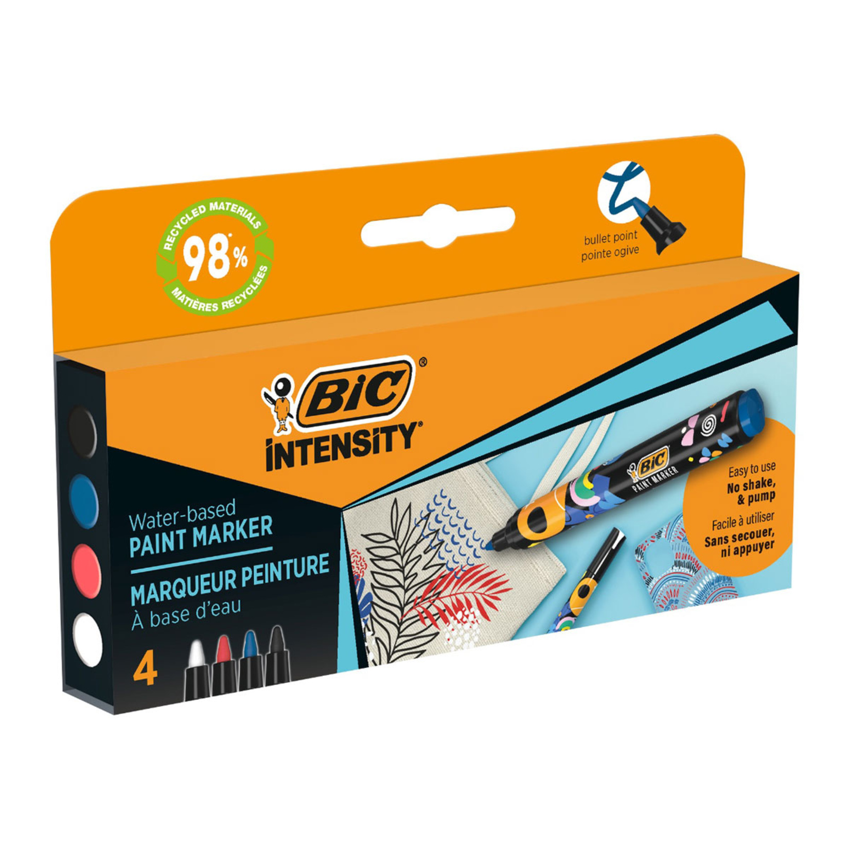 Bic Intensity Paint Marker 4'lü - Görsel 1