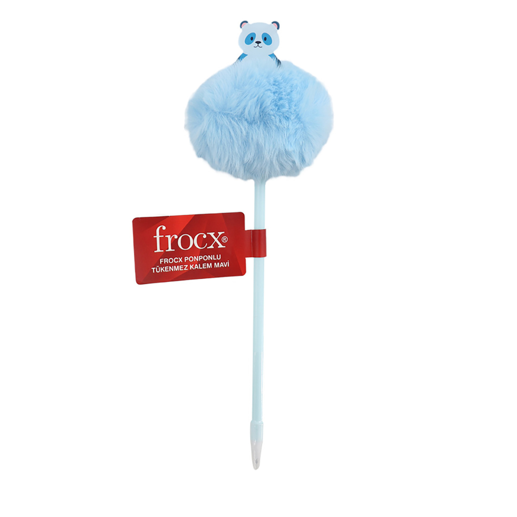 Frocx Ponponlu Tükenmez Kalem - Görsel 1
