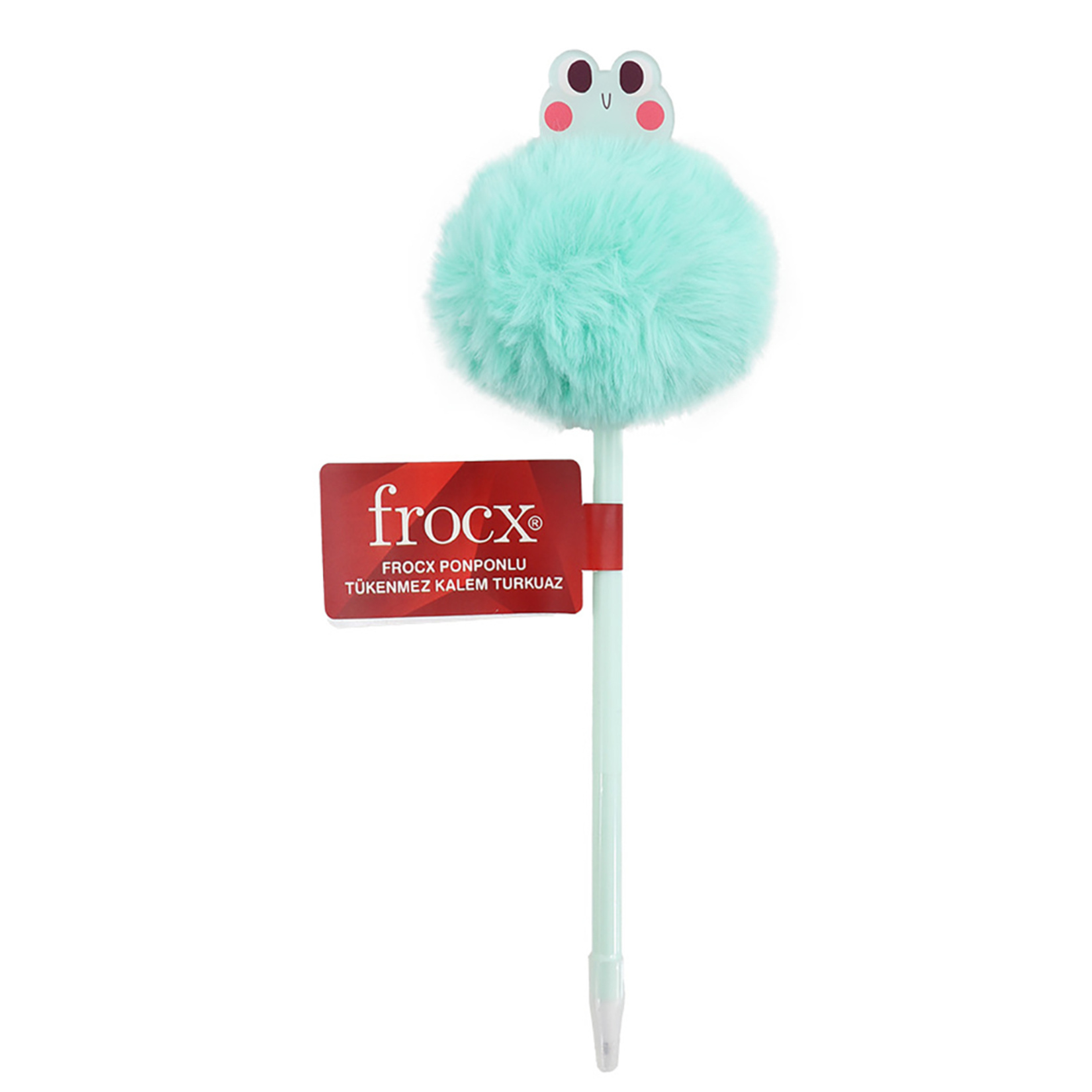 Frocx Ponponlu Tükenmez Kalem - Görsel 2