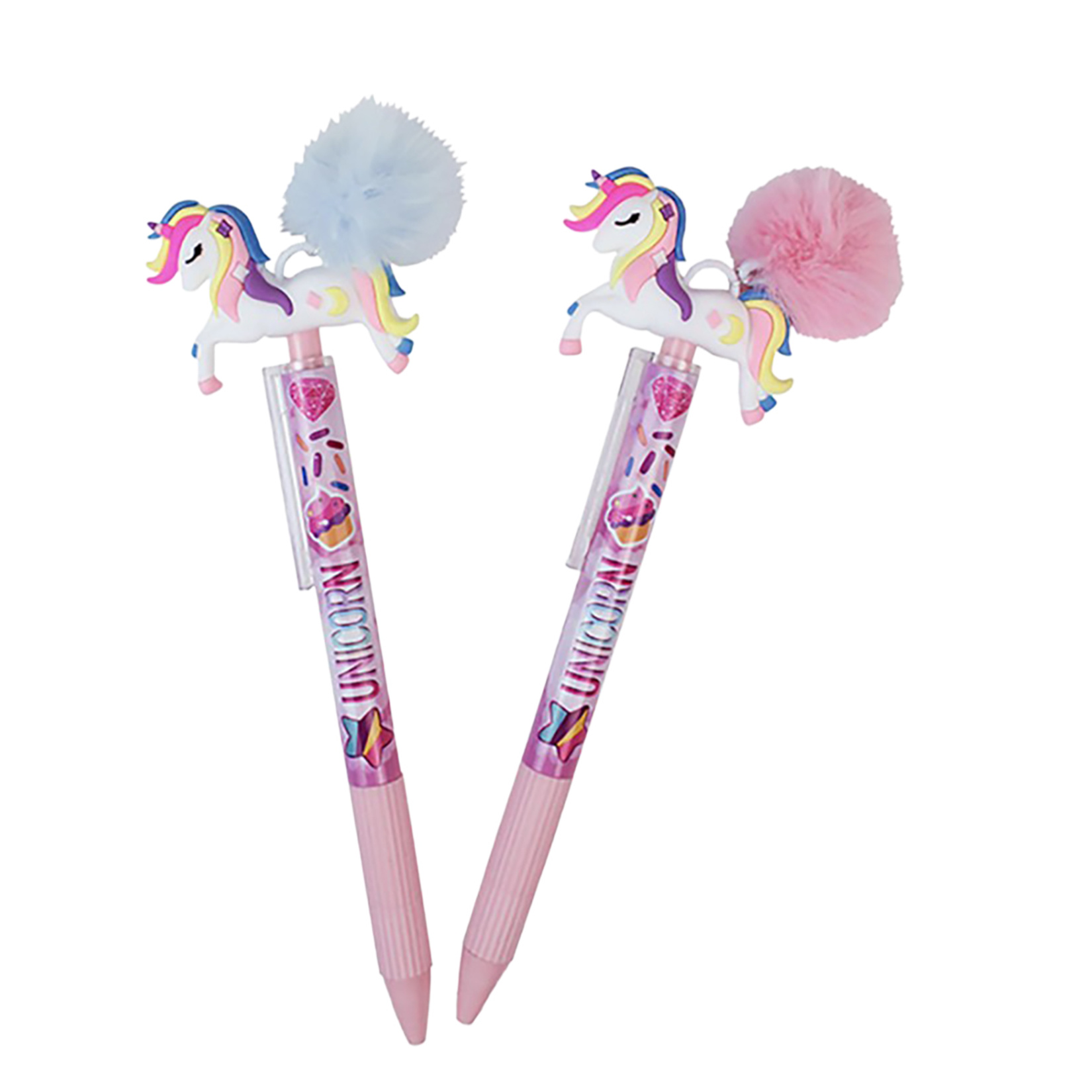 Dolphin DLP-CF-7638 Versatil Kalem Unicorn Ponpon