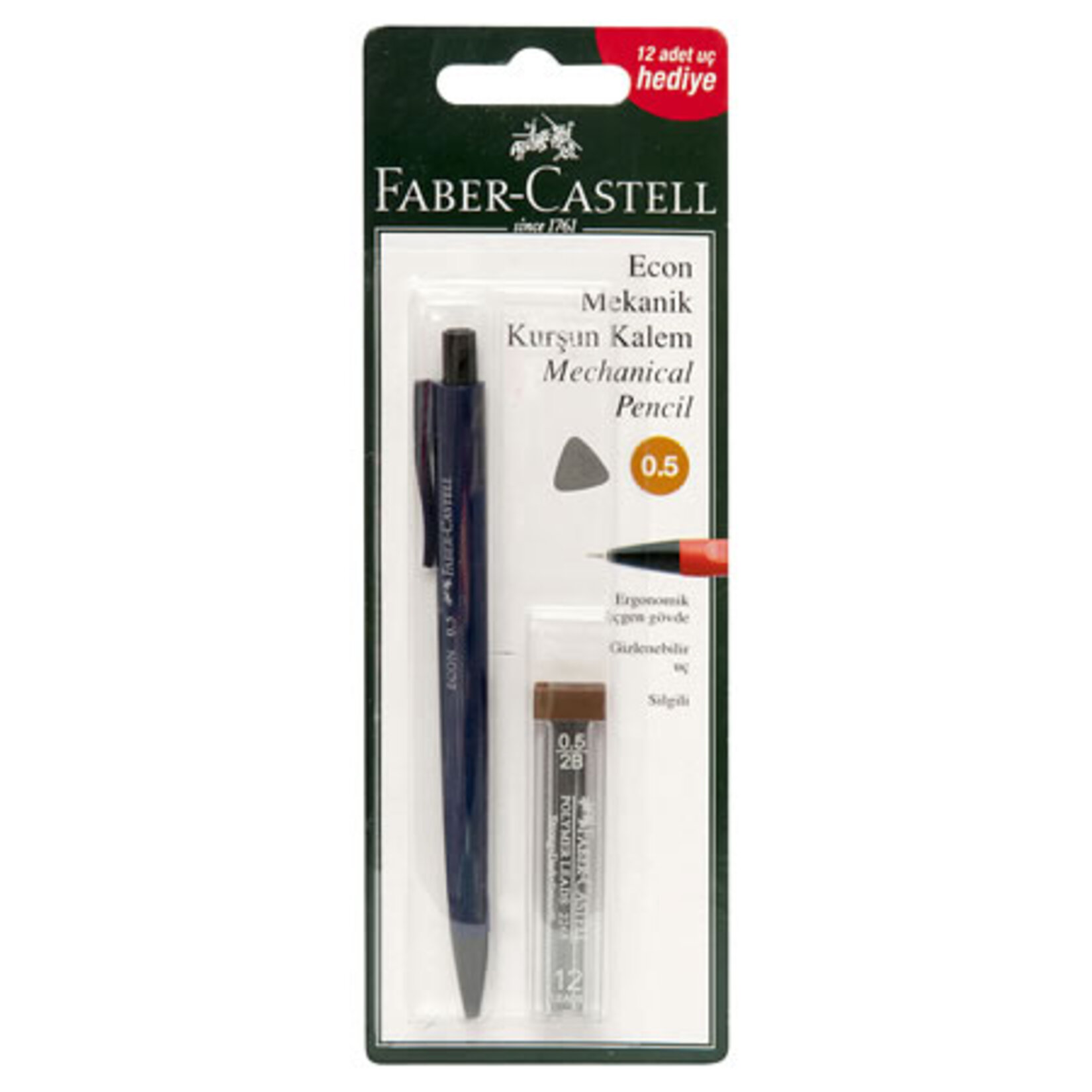 Faber-castell Econ 1350 0,5 Mm Versatil + Min Hedi