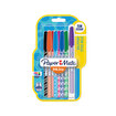 Papermate Inkjoy 100  Tükenmez kalem, Desenli gövde, Kapaklı, 1.0 uç, Karışık Renkli 8'li Kalem Seti - Görsel 1