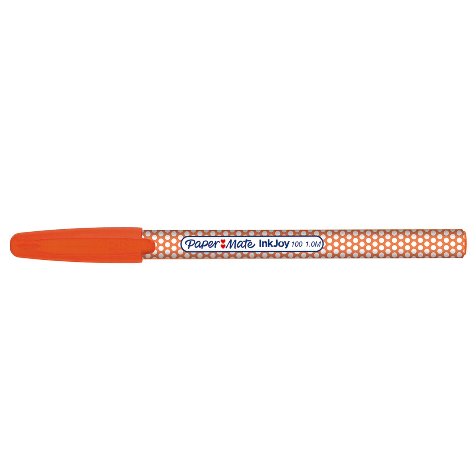 Papermate Inkjoy 100 Tükenmez kalem, Desenli gövde, Kapaklı, 1.0 uç, Karışık Renkli 8'li Kalem Seti - Görsel 5