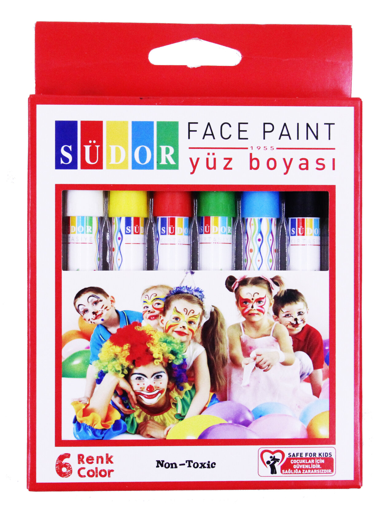 Südor 6'lı Yüz Boyası