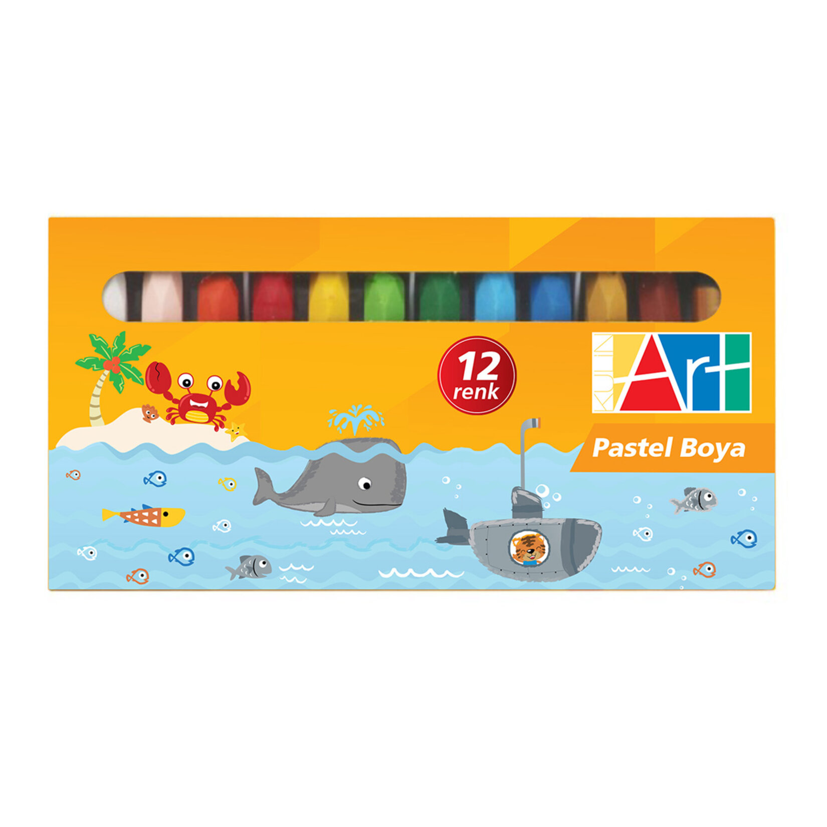 Kulinart Pastel Boya 12'li - Görsel 1