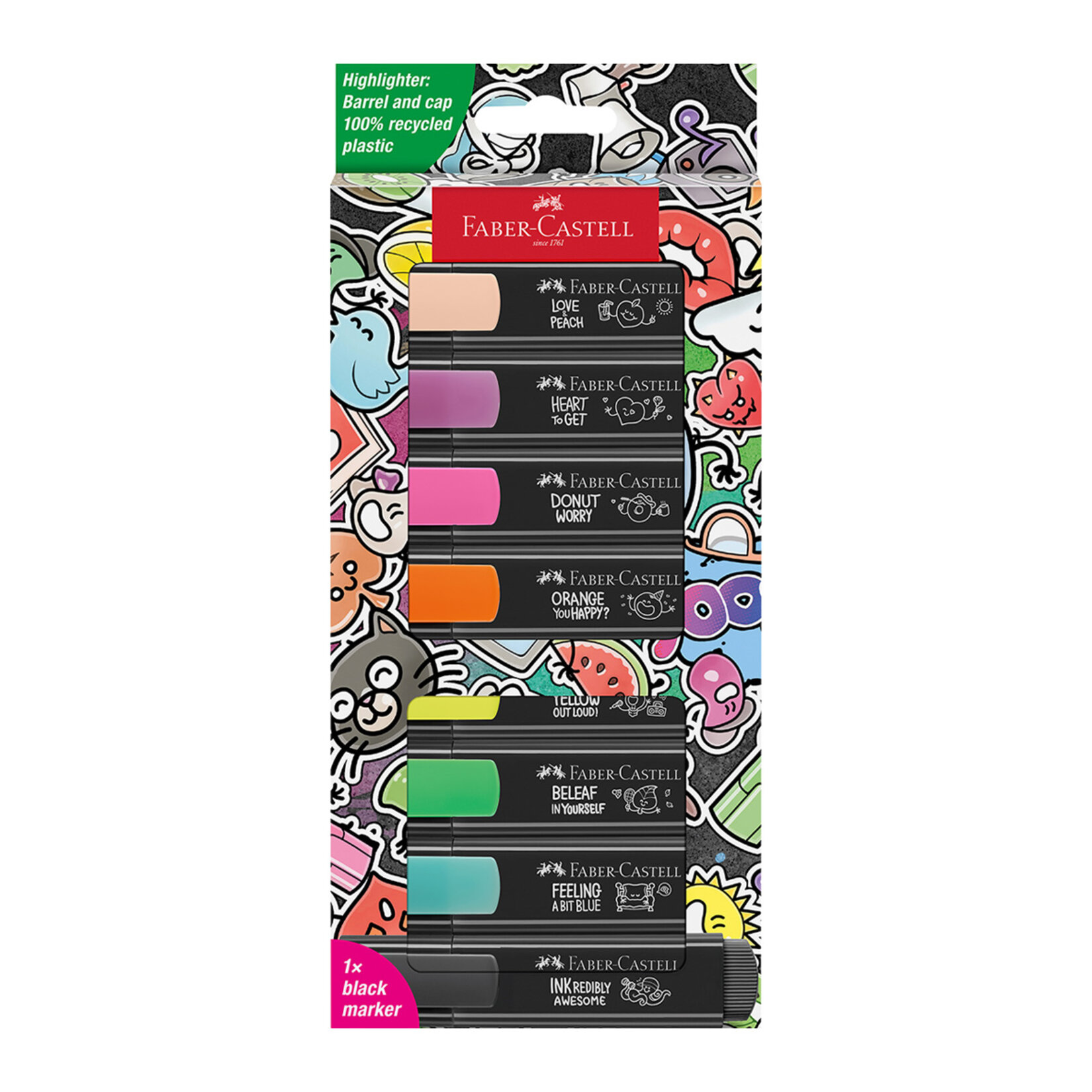 Faber Castell Graffiti Textliner 46 8'li