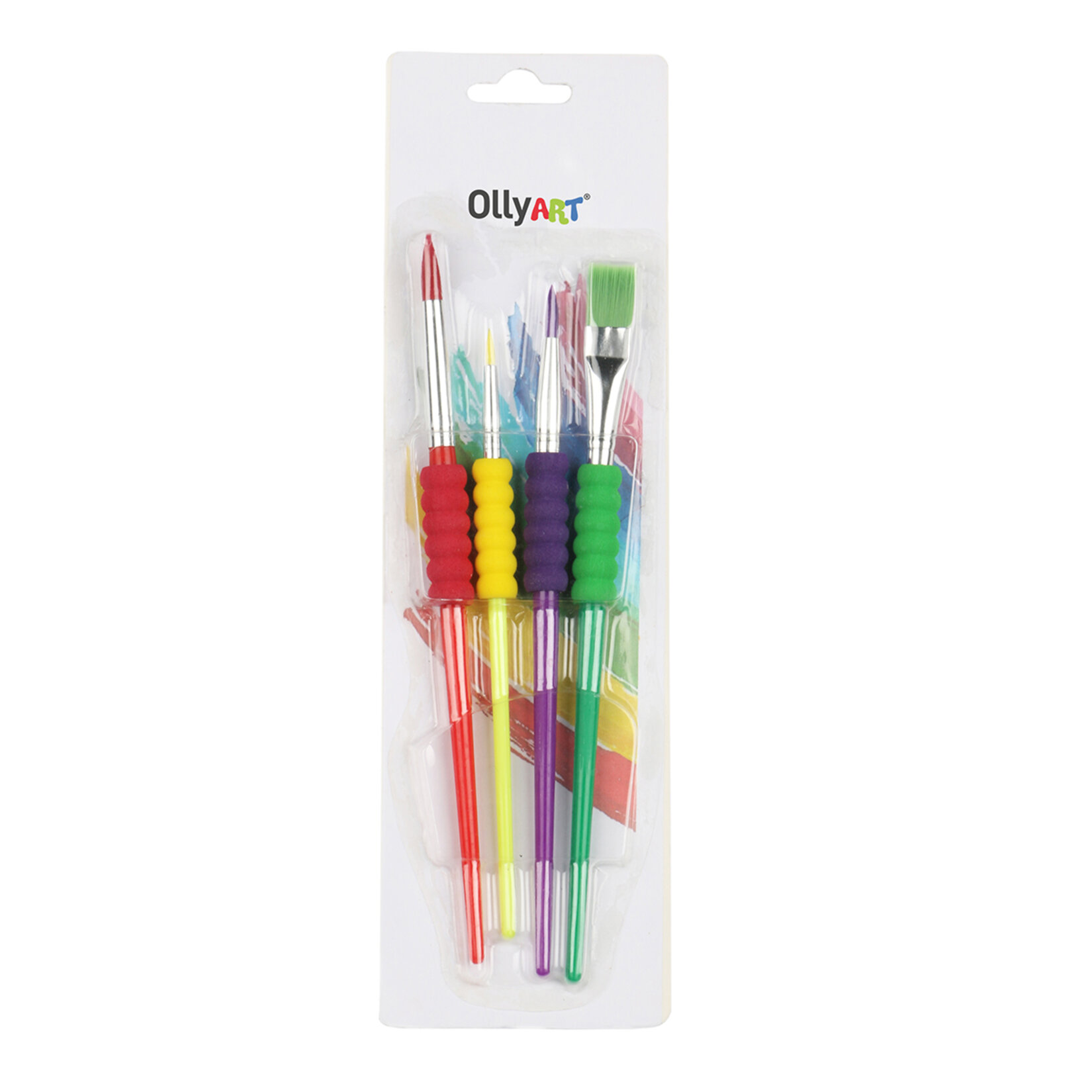 Ollyart Blisterli Fırça Seti 4'lü