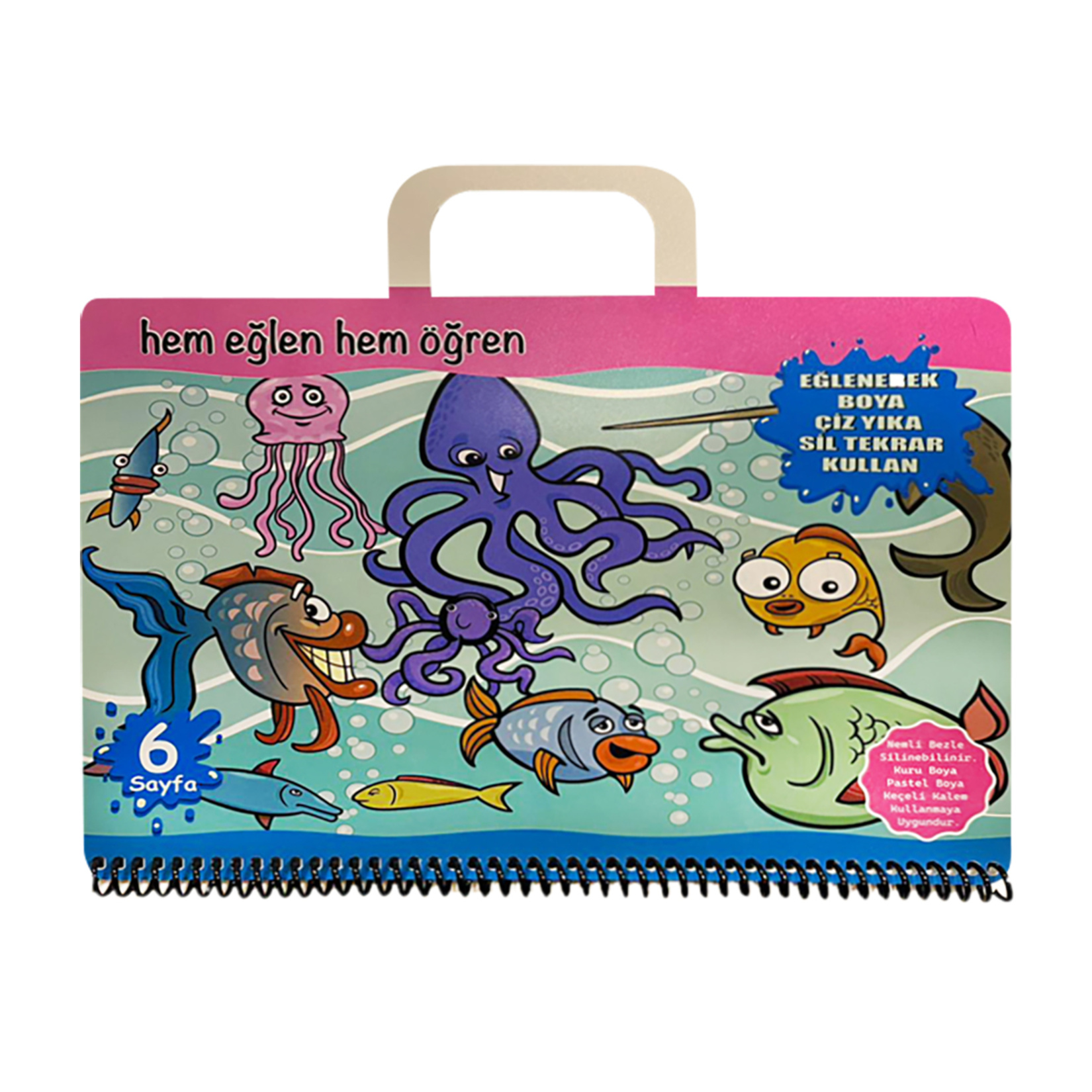 Fly Boya Çiz Sil Tekrar Kullan Set - Görsel 1