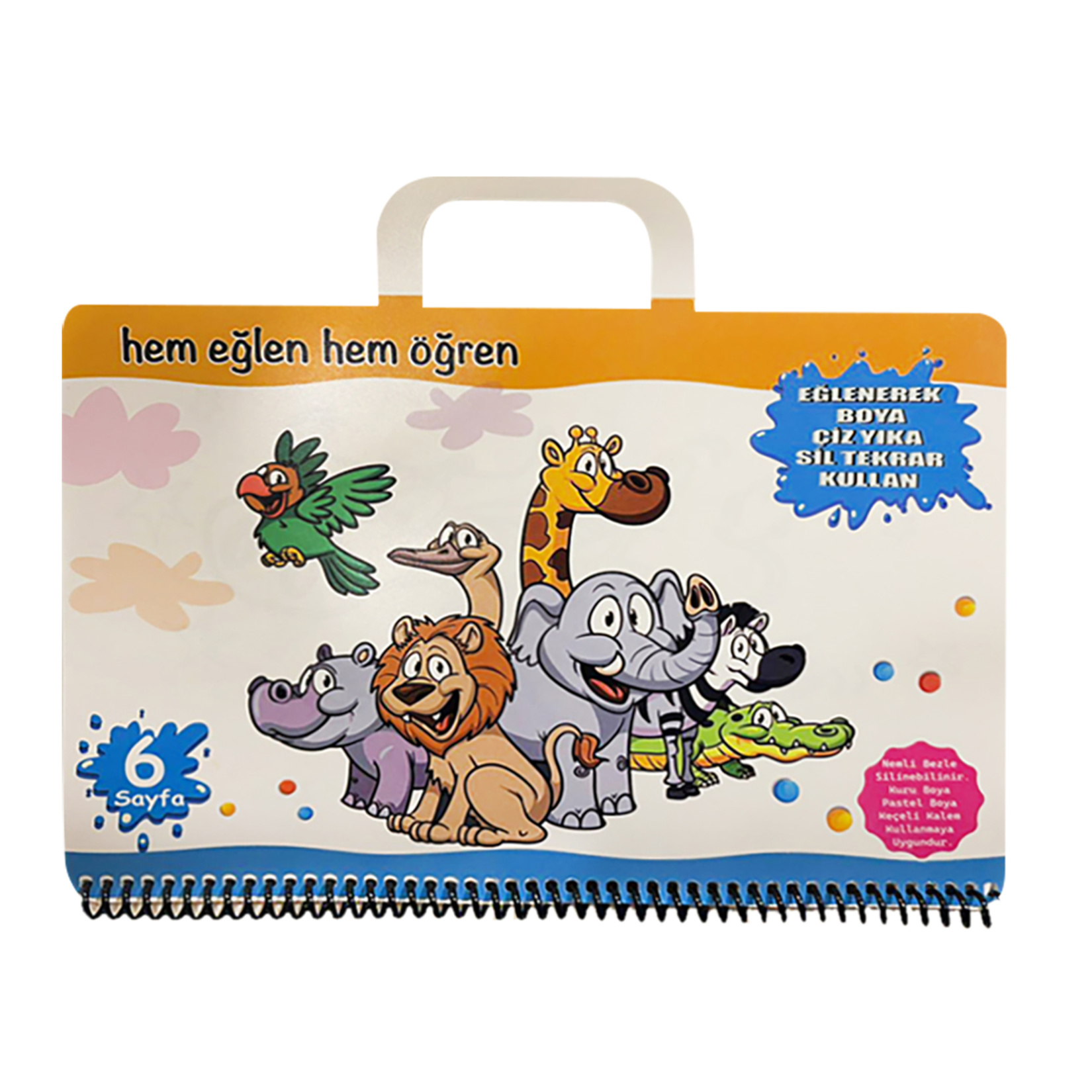 Fly Boya Çiz Sil Tekrar Kullan Set - Görsel 3