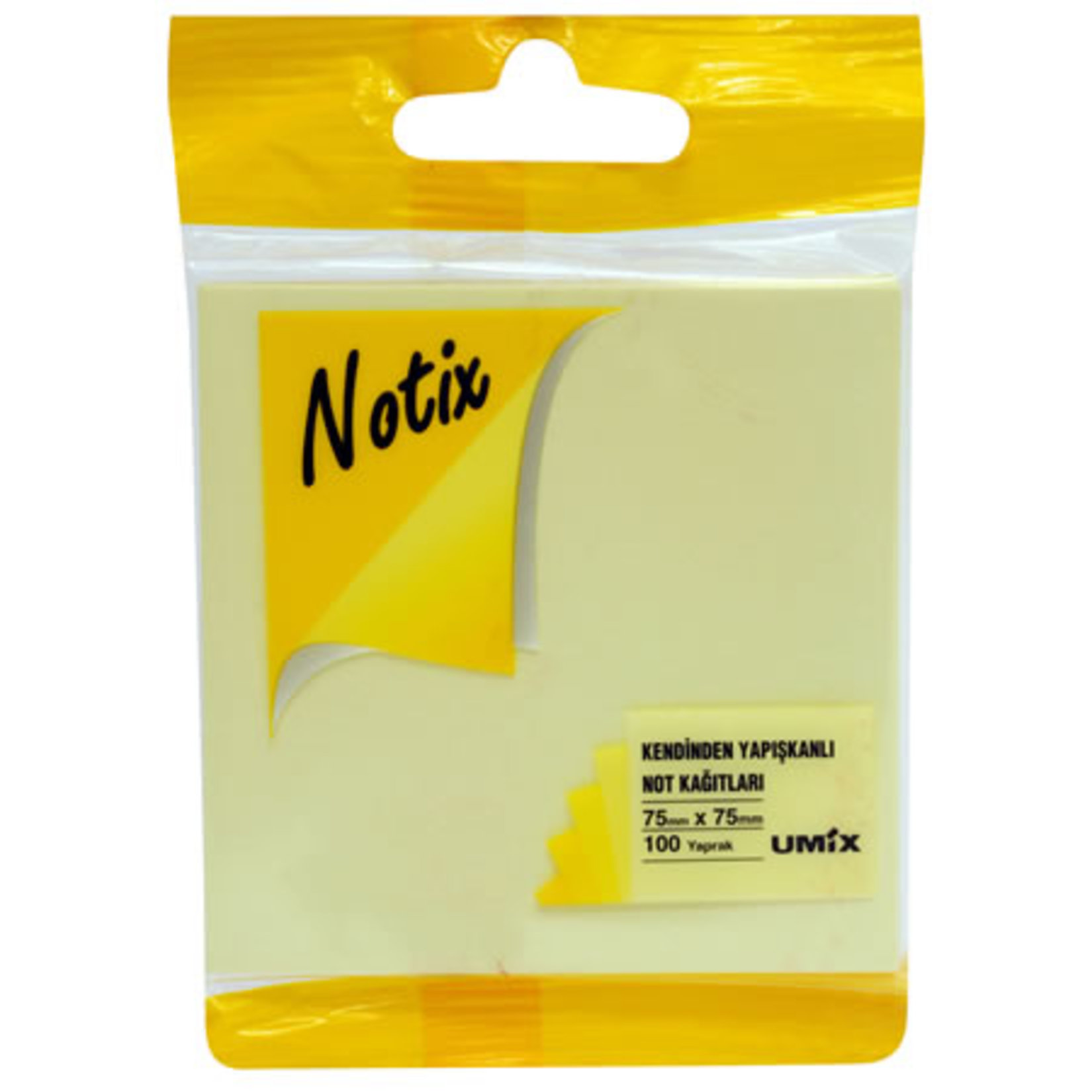 Pastel Sarı 100 Yaprak 75X75