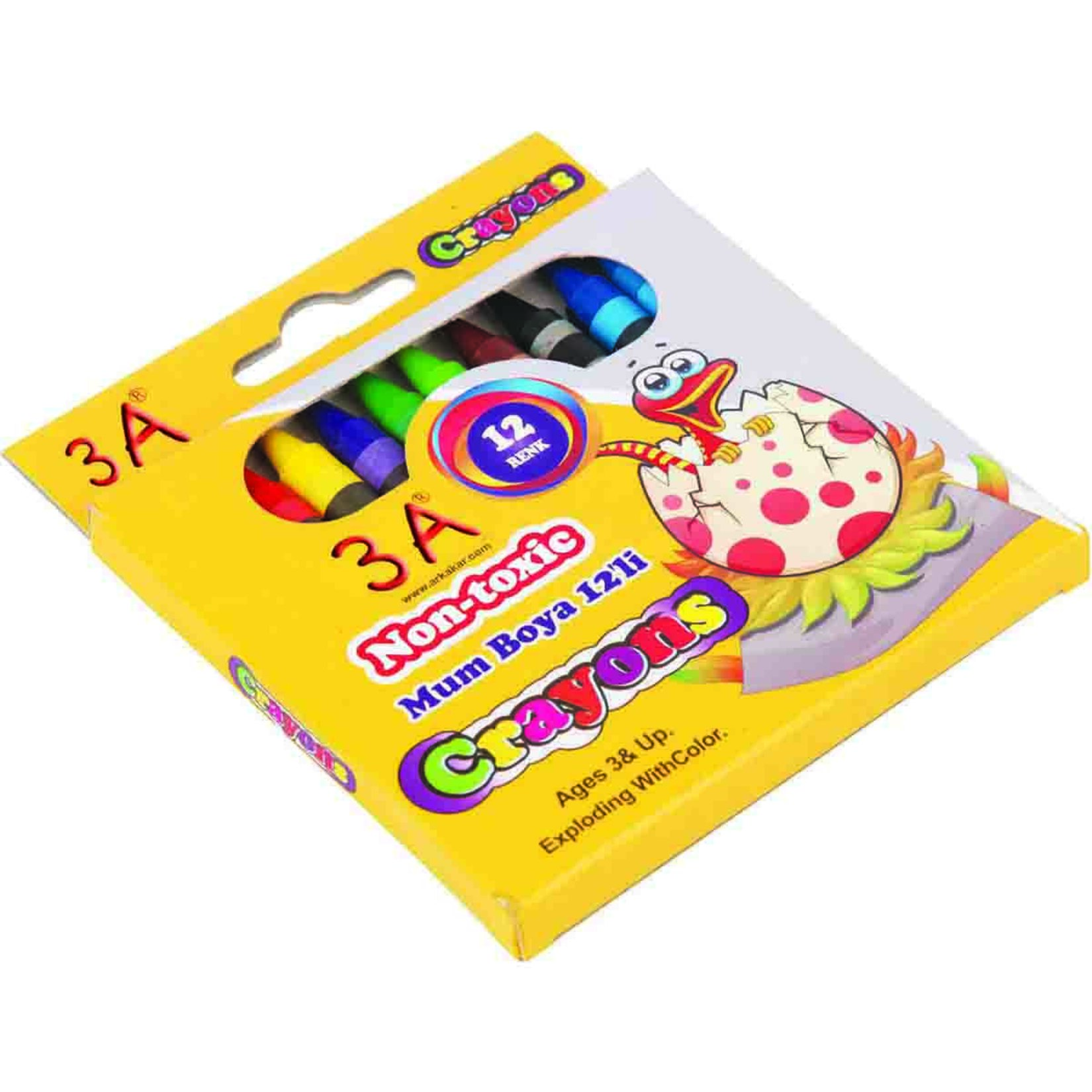 Mum Boya 12'li Set 3A