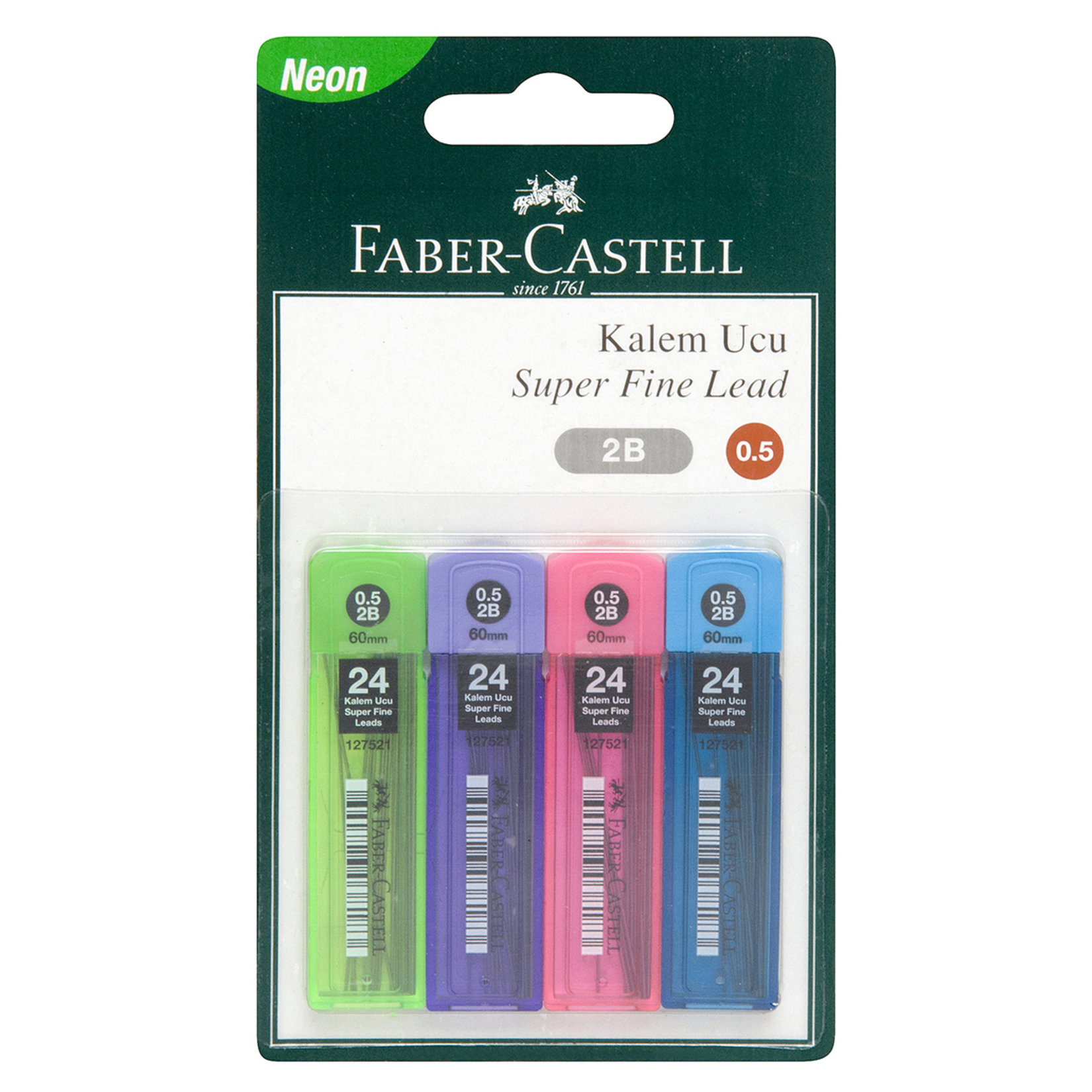 Faber Castell Bls. Renkli Tüp Min 0,5Mm 4'lü