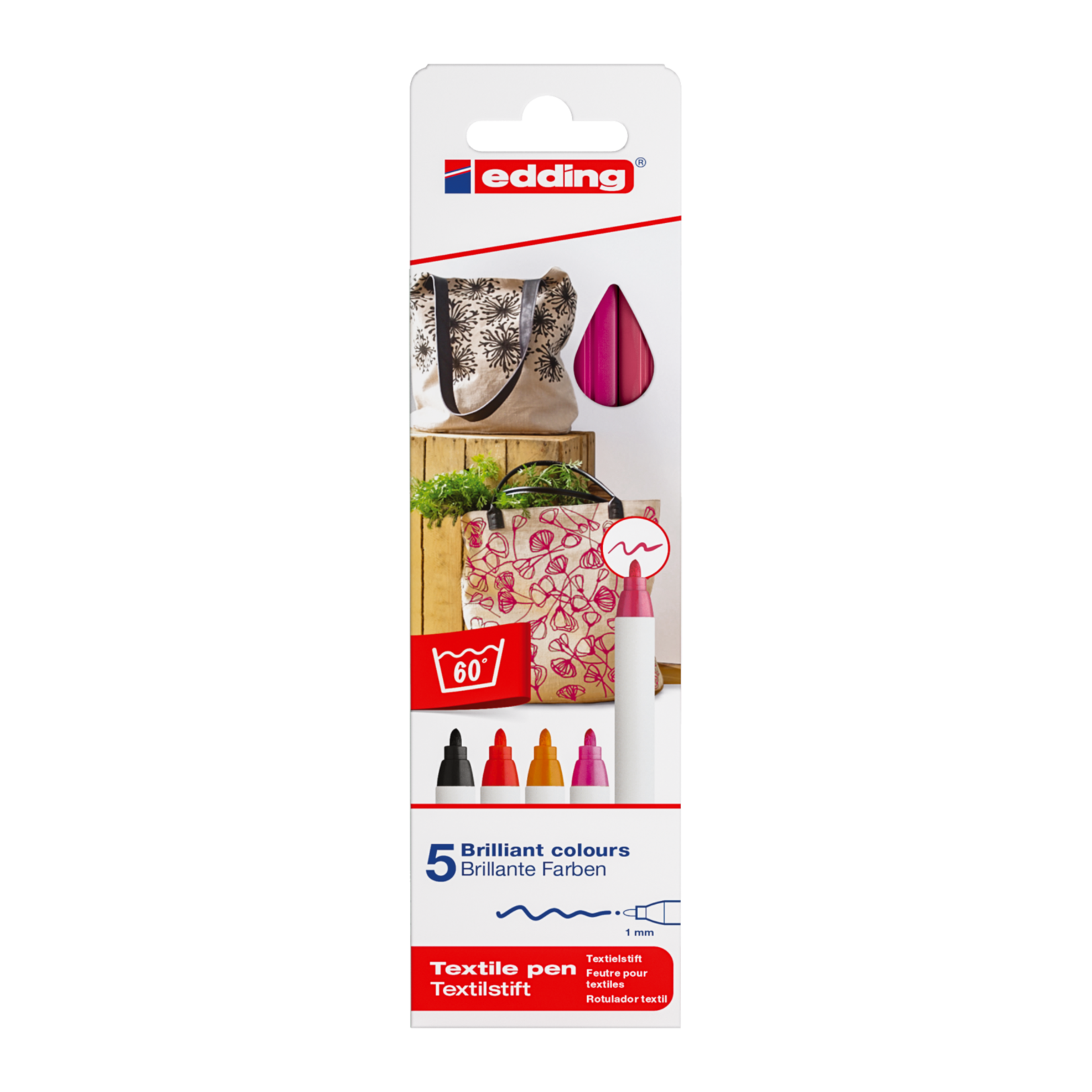 Edding Fine Pen 4'lü Blister
