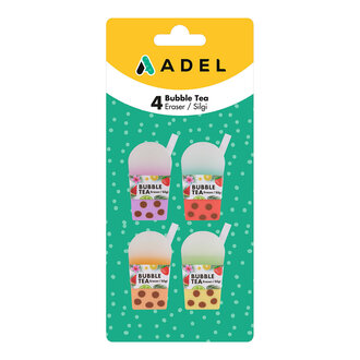 Adel Blister Bubble-Tea Silgi 4'lü
