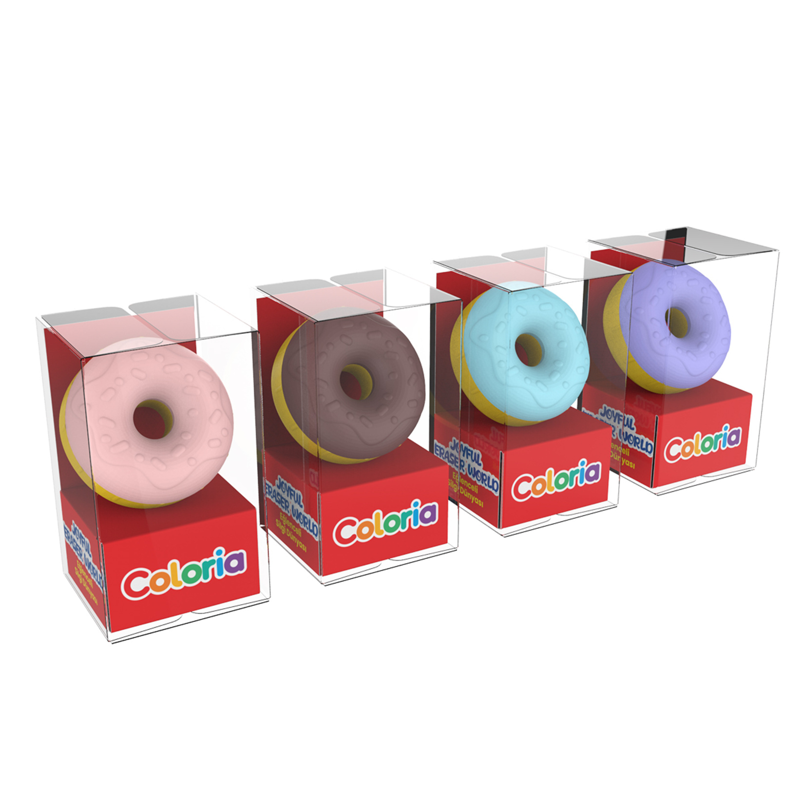 Coloria Dekoratif Süslü Silgi - Görsel 3