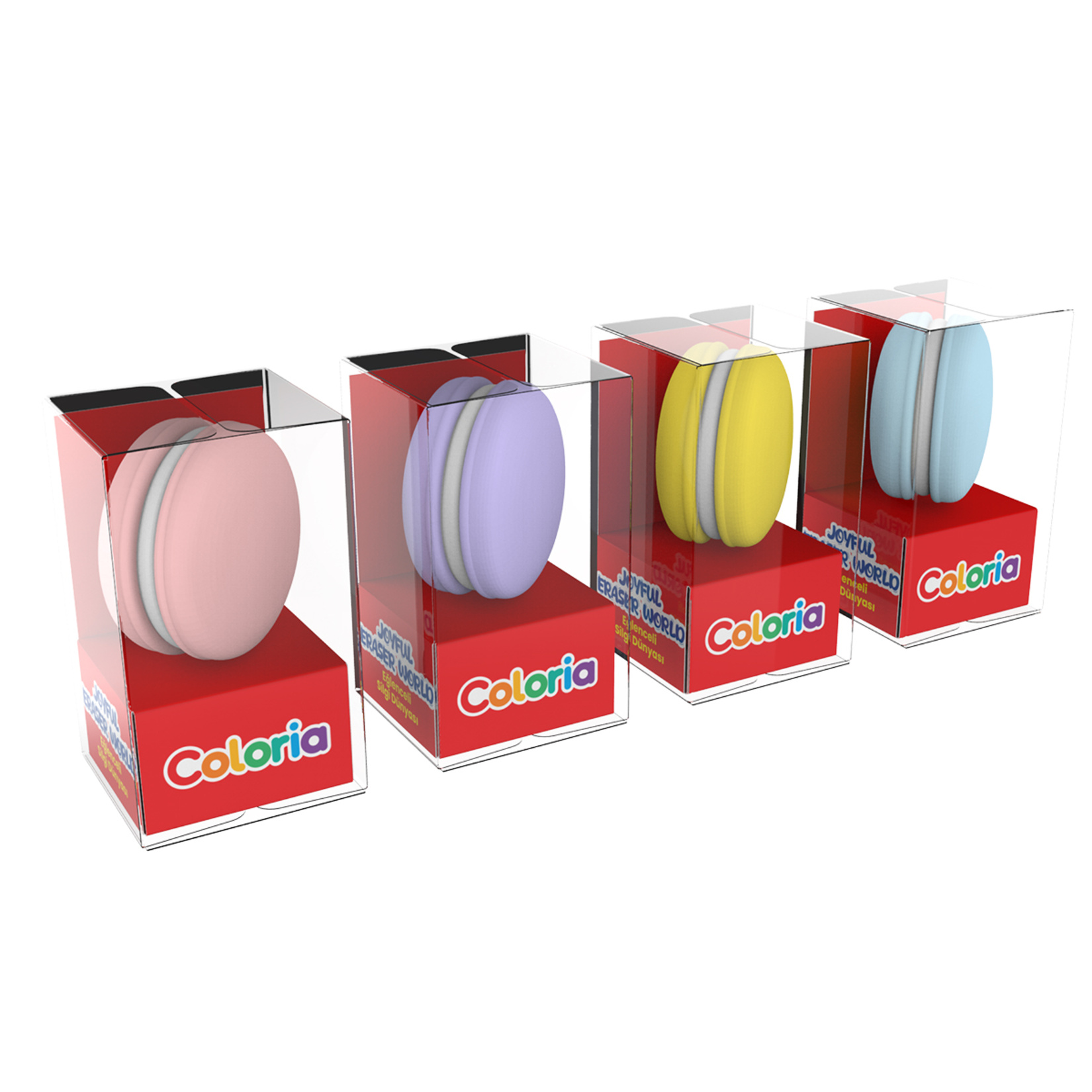 Coloria Dekoratif Süslü Silgi - Görsel 5